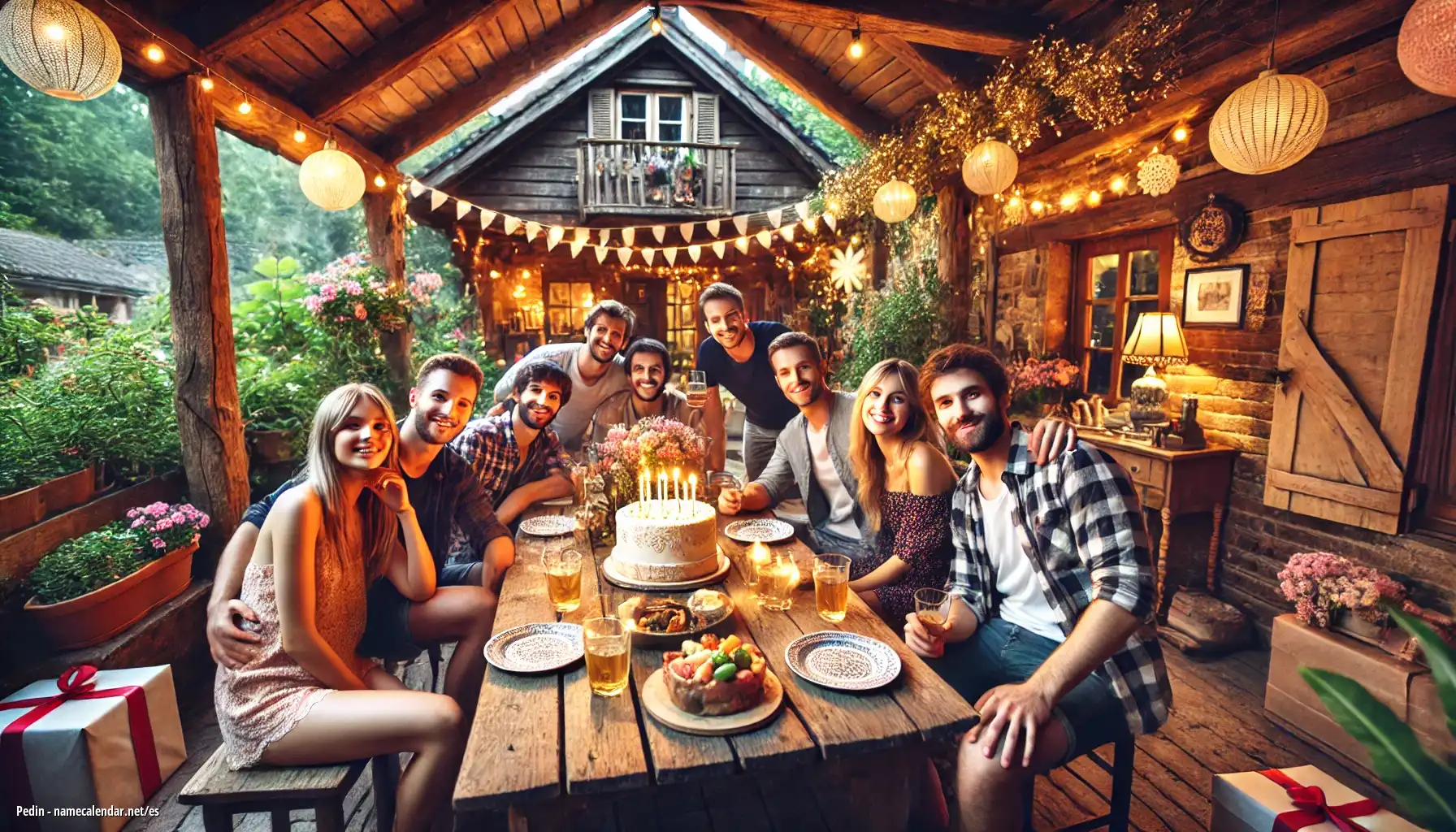 Celebración del onomástico y del nombre - Pedin