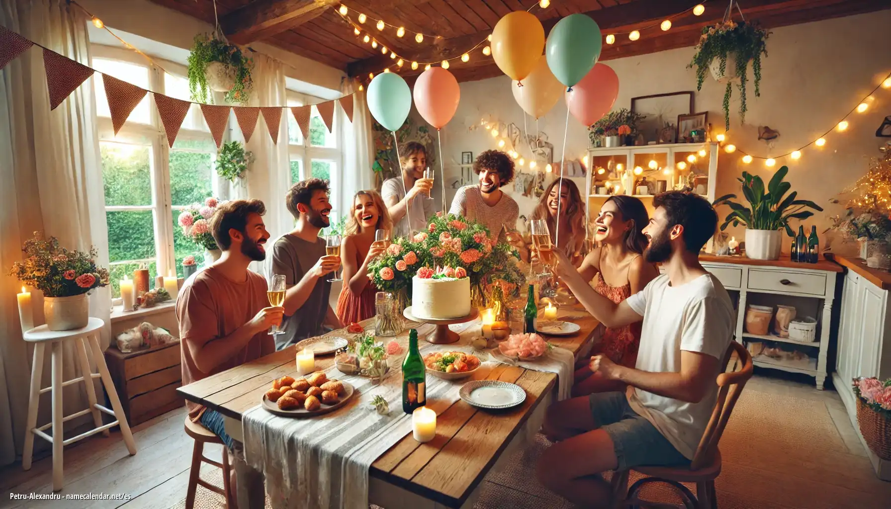 Celebración del onomástico y del nombre - Petru-Alexandru