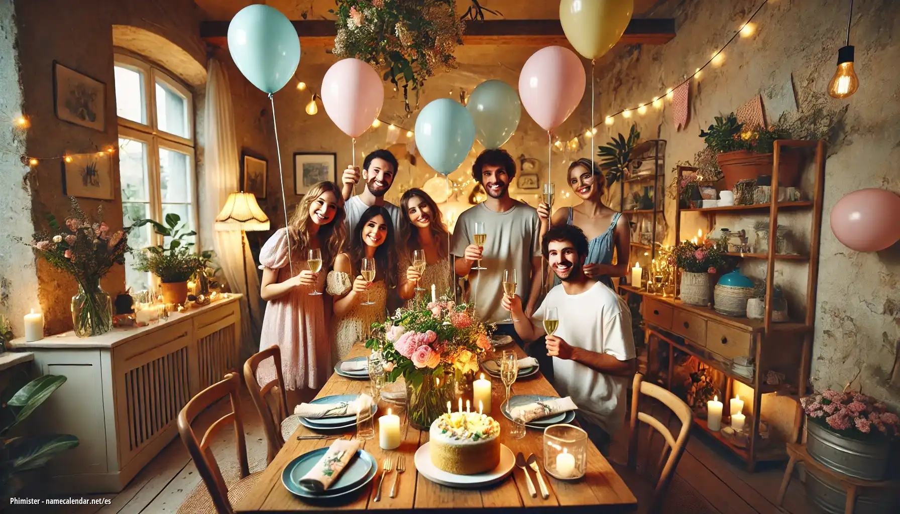 Celebración del onomástico y del nombre - Phimister