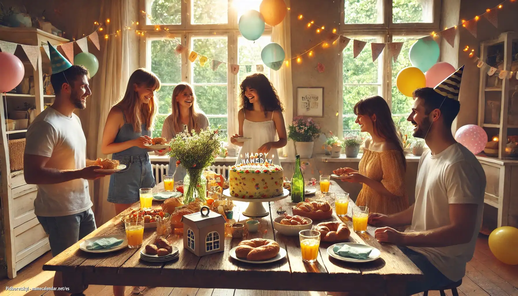 Celebración del onomástico y del nombre - Pidboretskyi