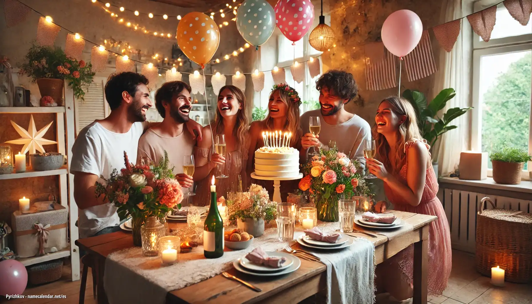 Celebración del onomástico y del nombre - Pyrizhkov