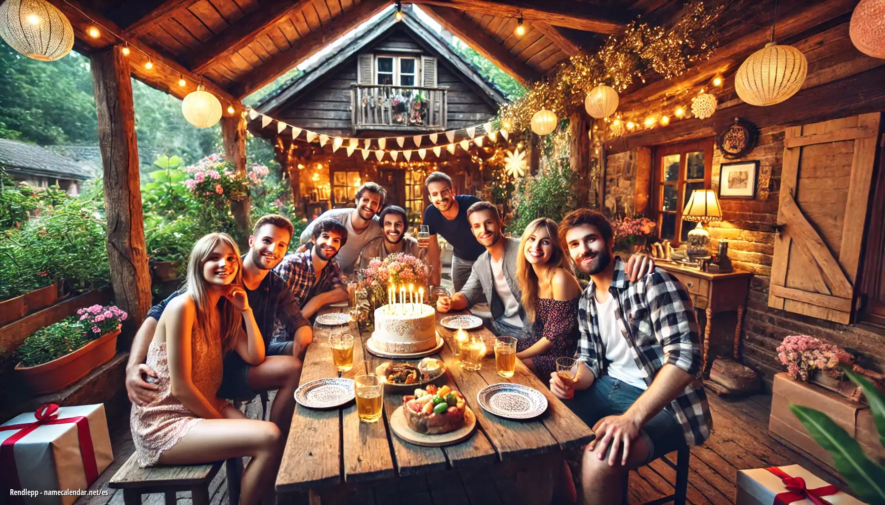 Celebración del onomástico y del nombre - Rendlepp