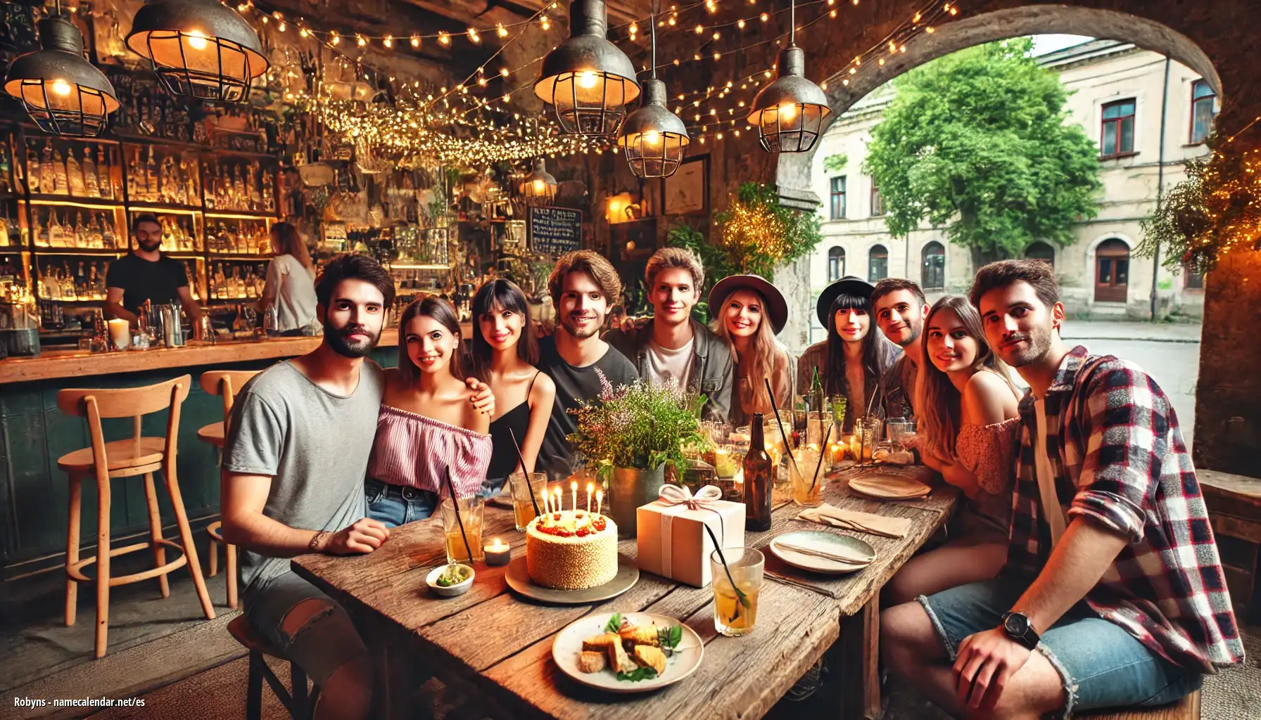 Celebración del onomástico y del nombre - Robyns