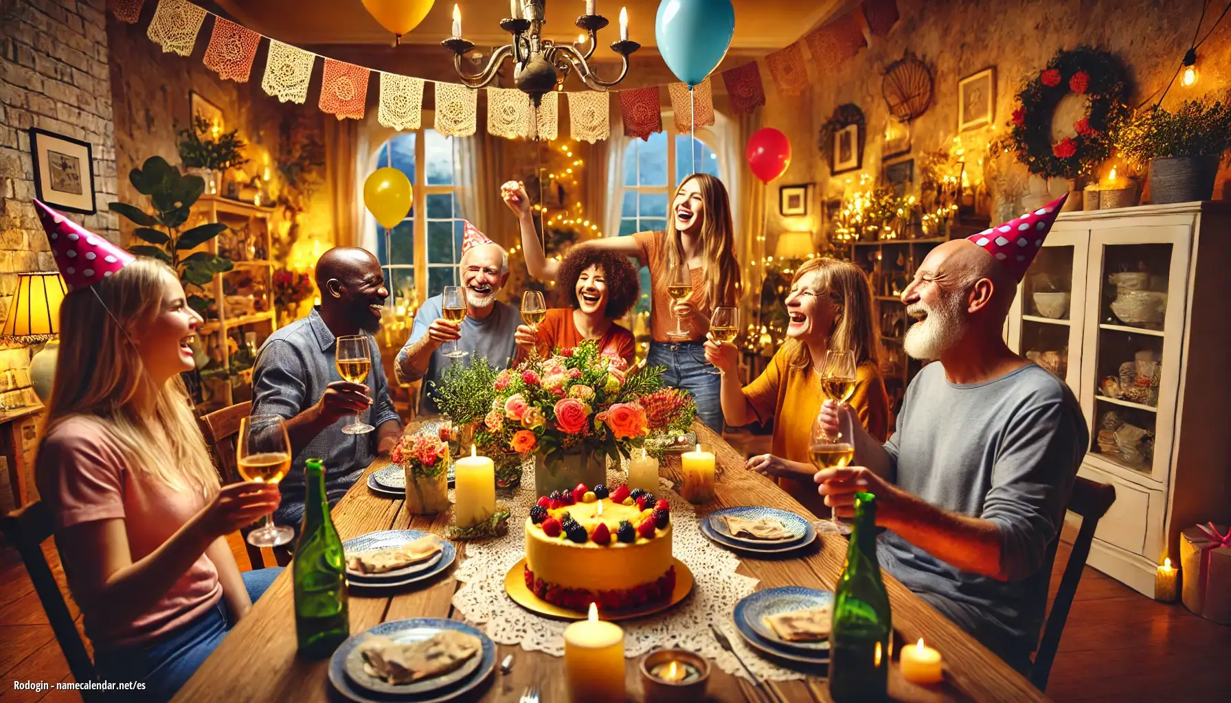 Celebración del onomástico y del nombre - Rodogin