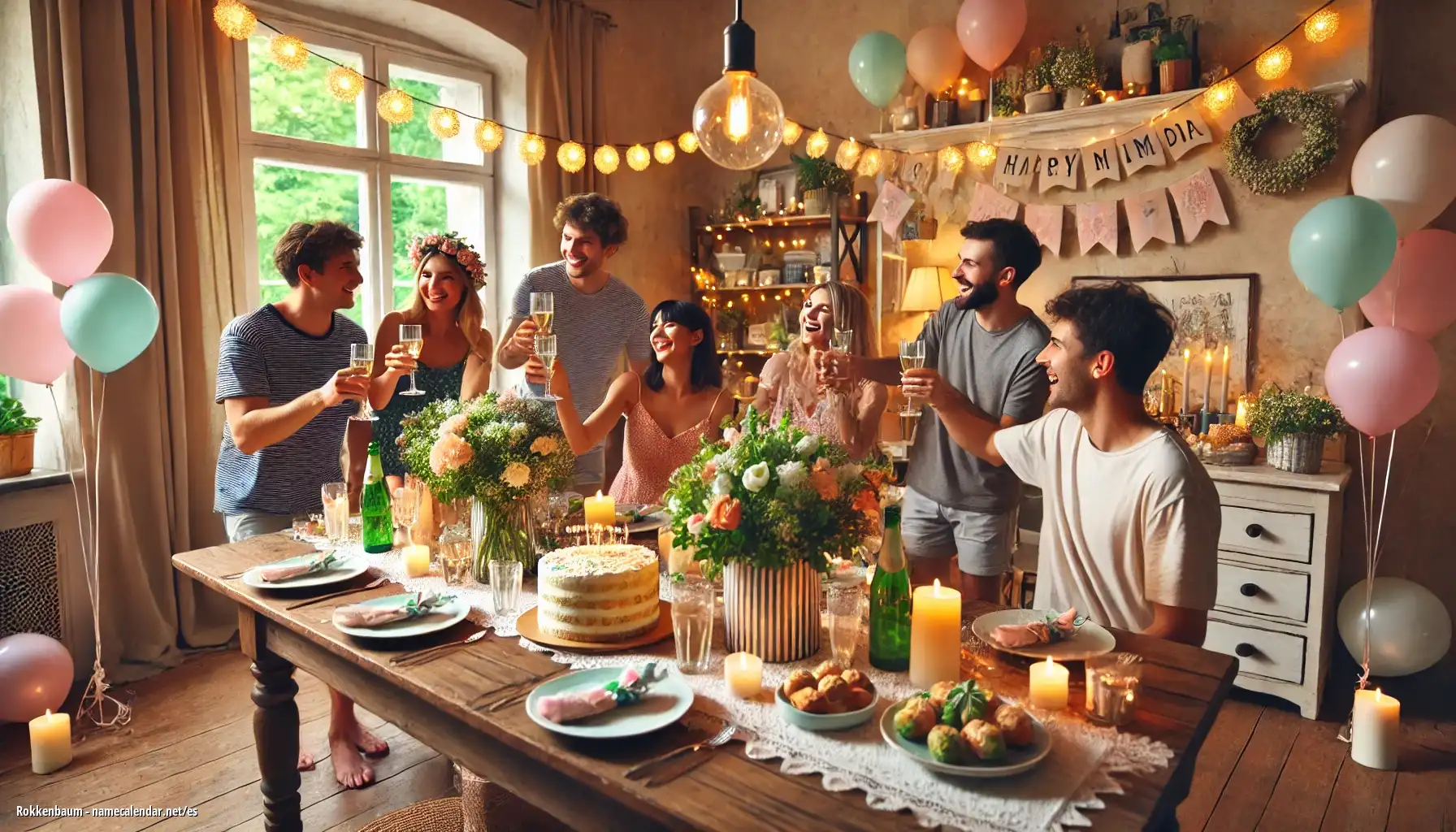 Celebración del onomástico y del nombre - Rokkenbaum