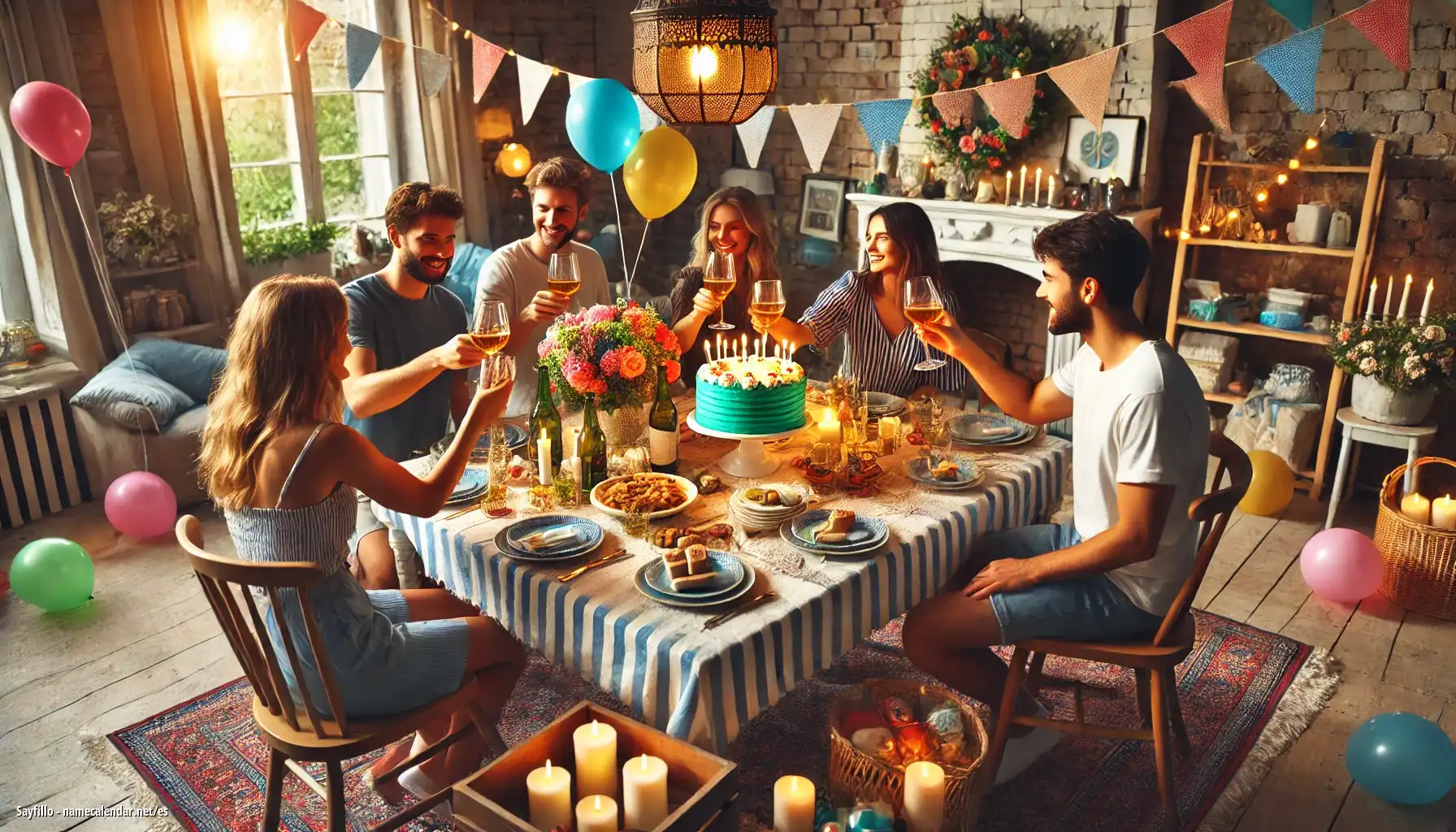 Celebración del onomástico y del nombre - Sayfillo