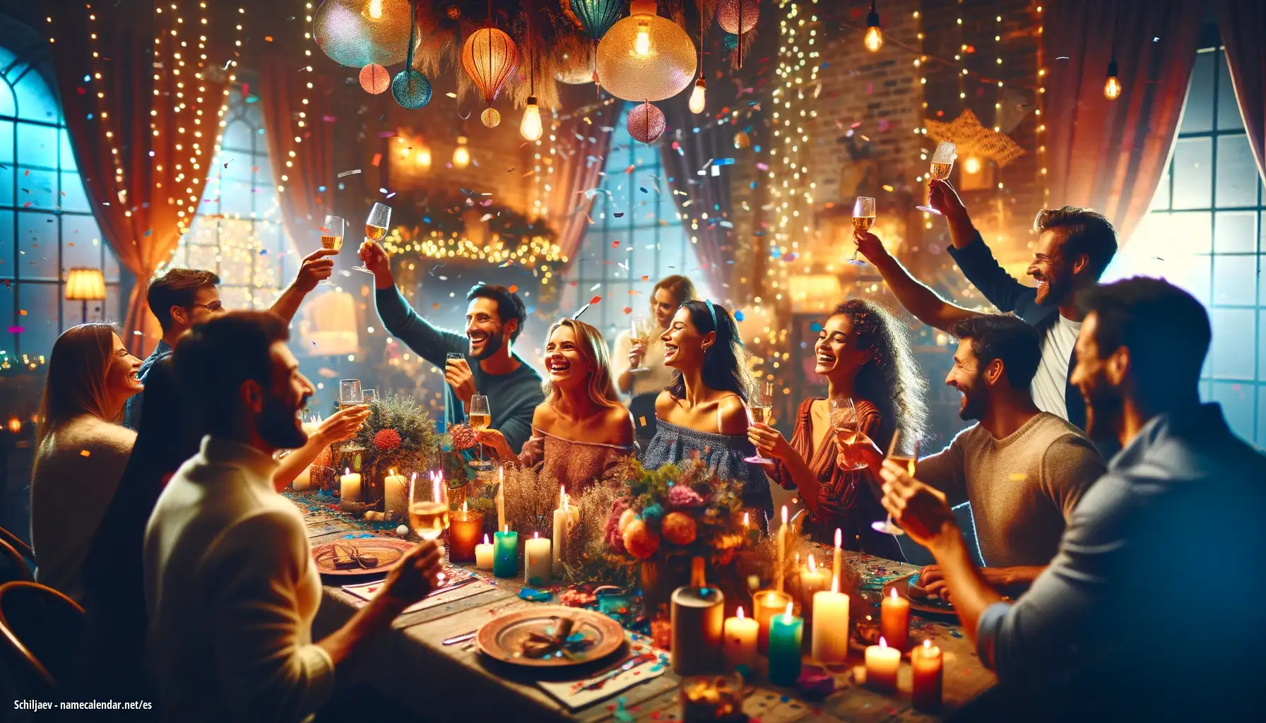 Celebración del onomástico y del nombre - Schiljaev