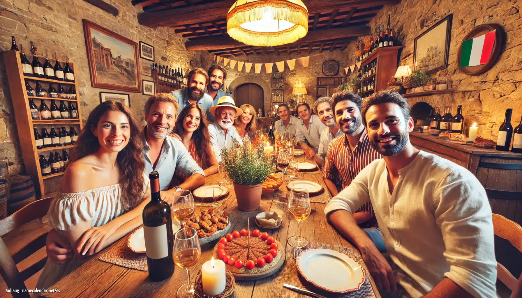 Celebración del onomástico y del nombre - Sollaug