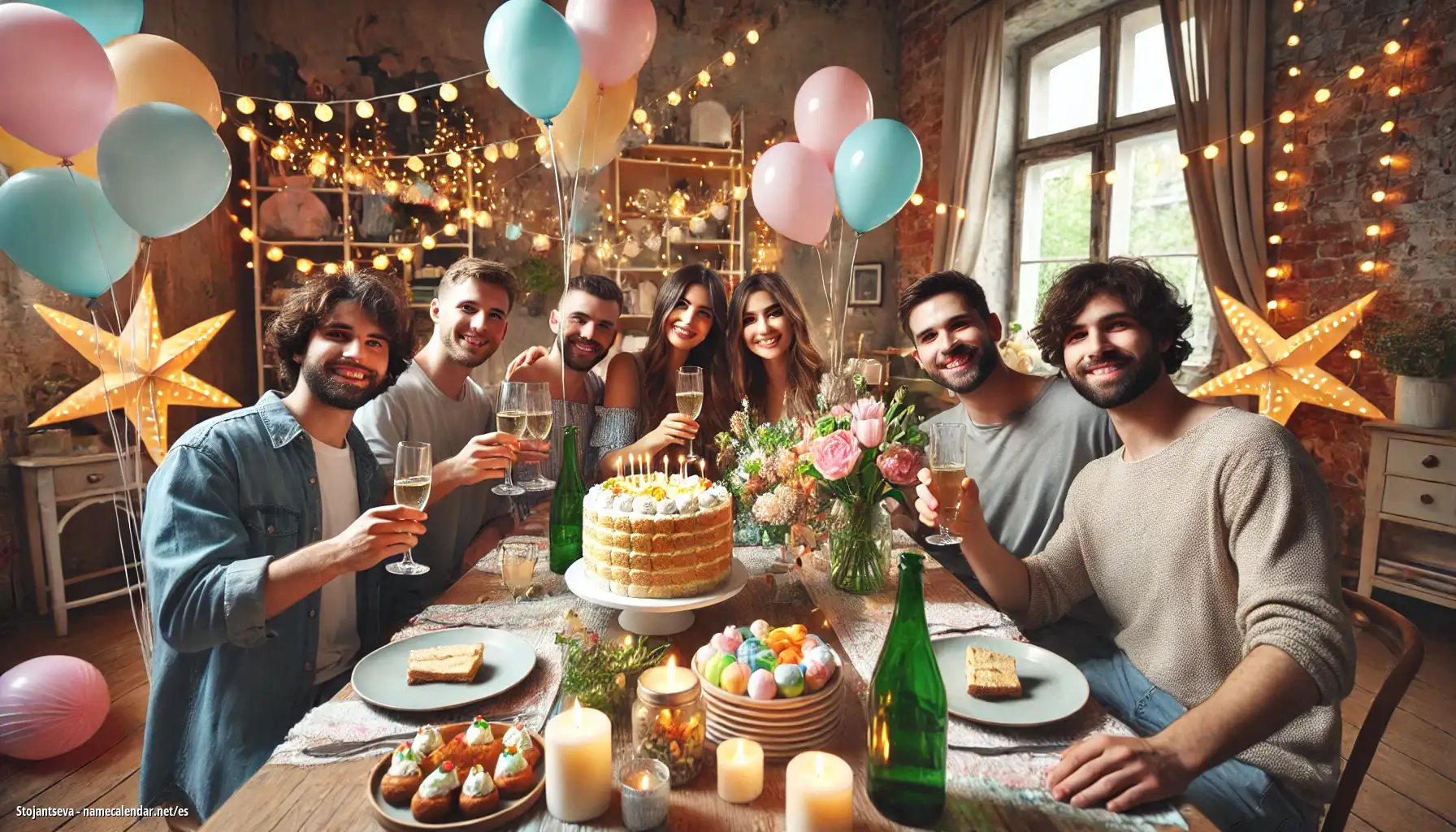 Celebración del onomástico y del nombre - Stojantseva