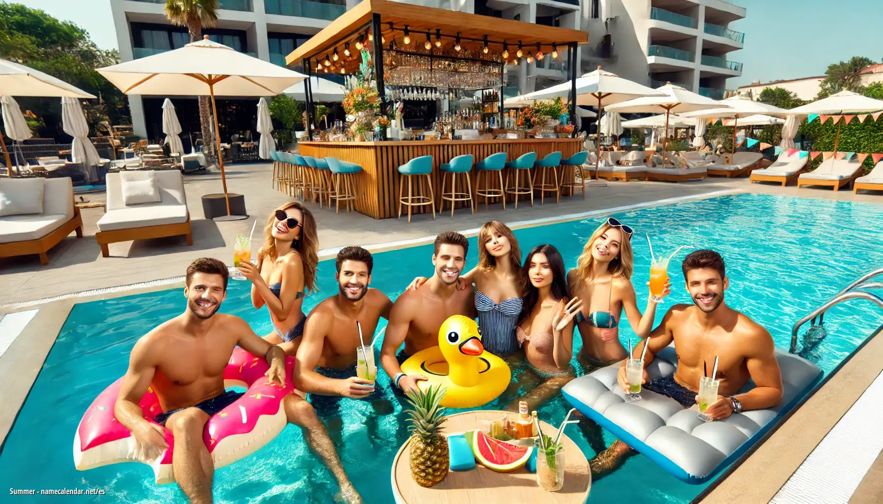 Celebración del onomástico y del nombre - Summer