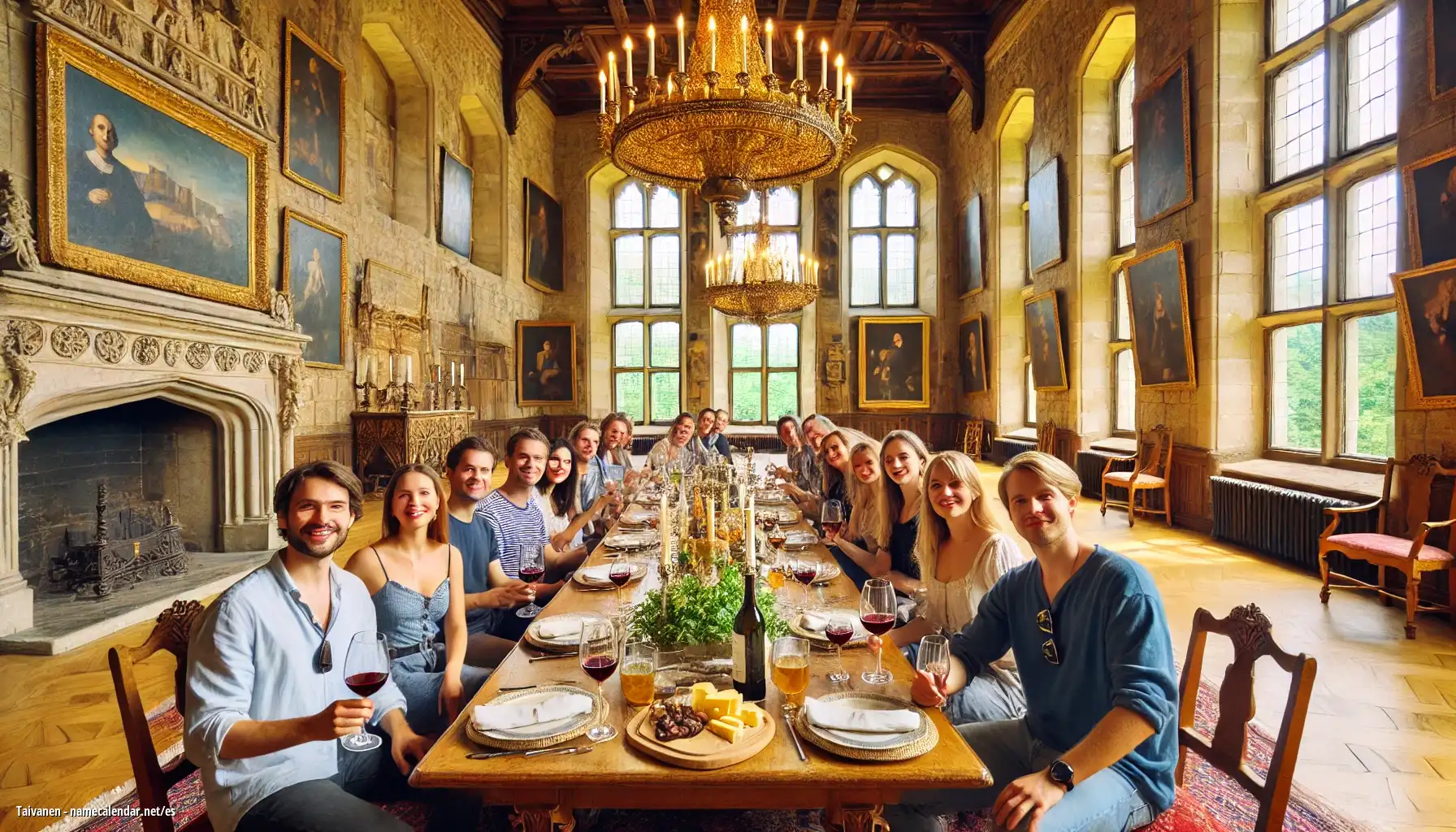 Celebración del onomástico y del nombre - Taivanen