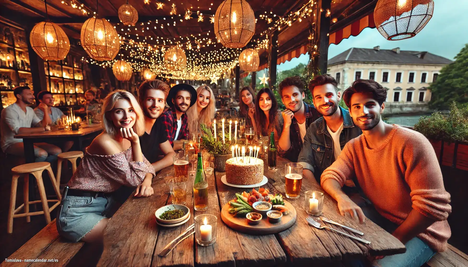 Celebración del onomástico y del nombre - Tomislava