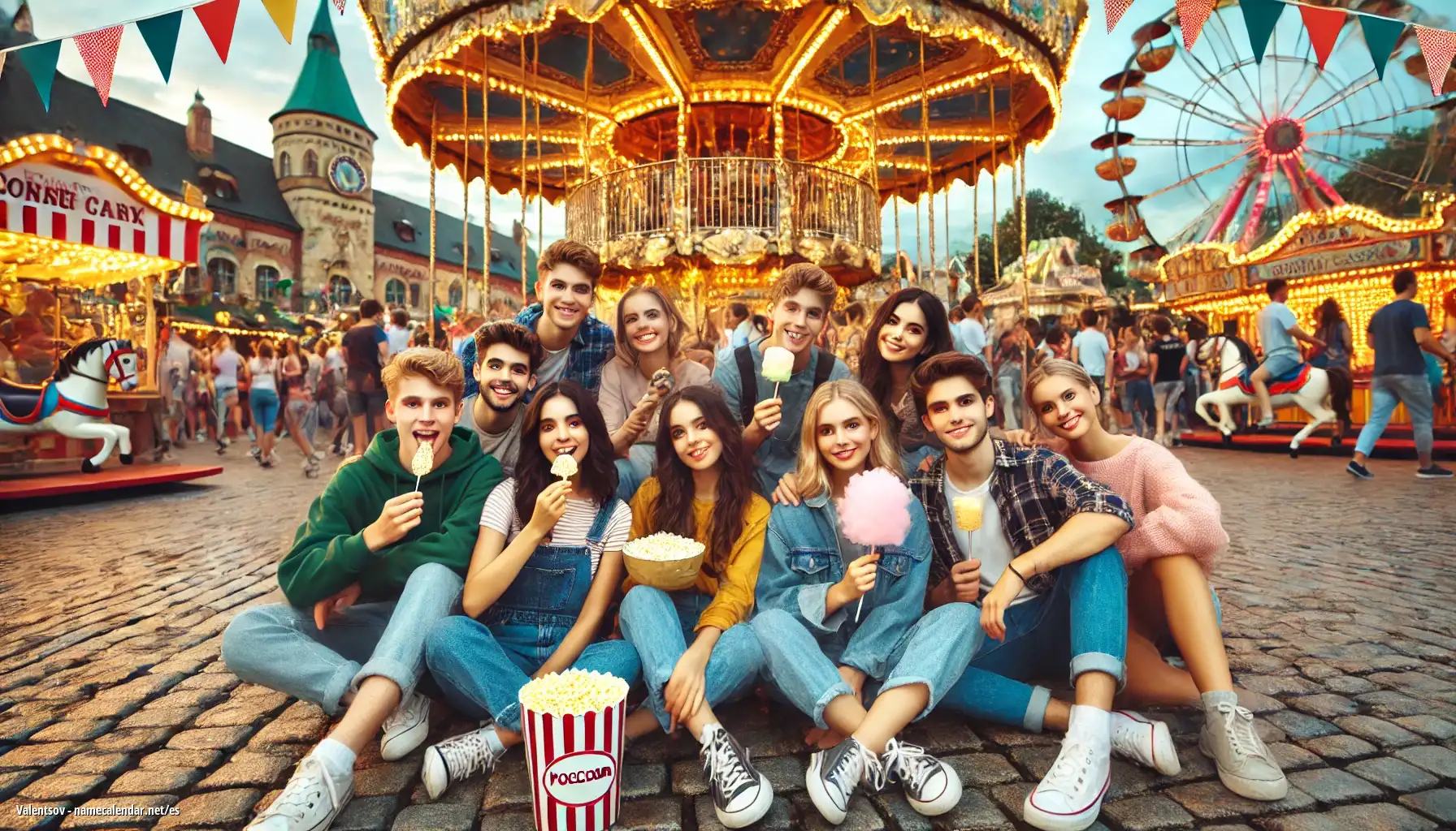 Celebración del onomástico y del nombre - Valentsov