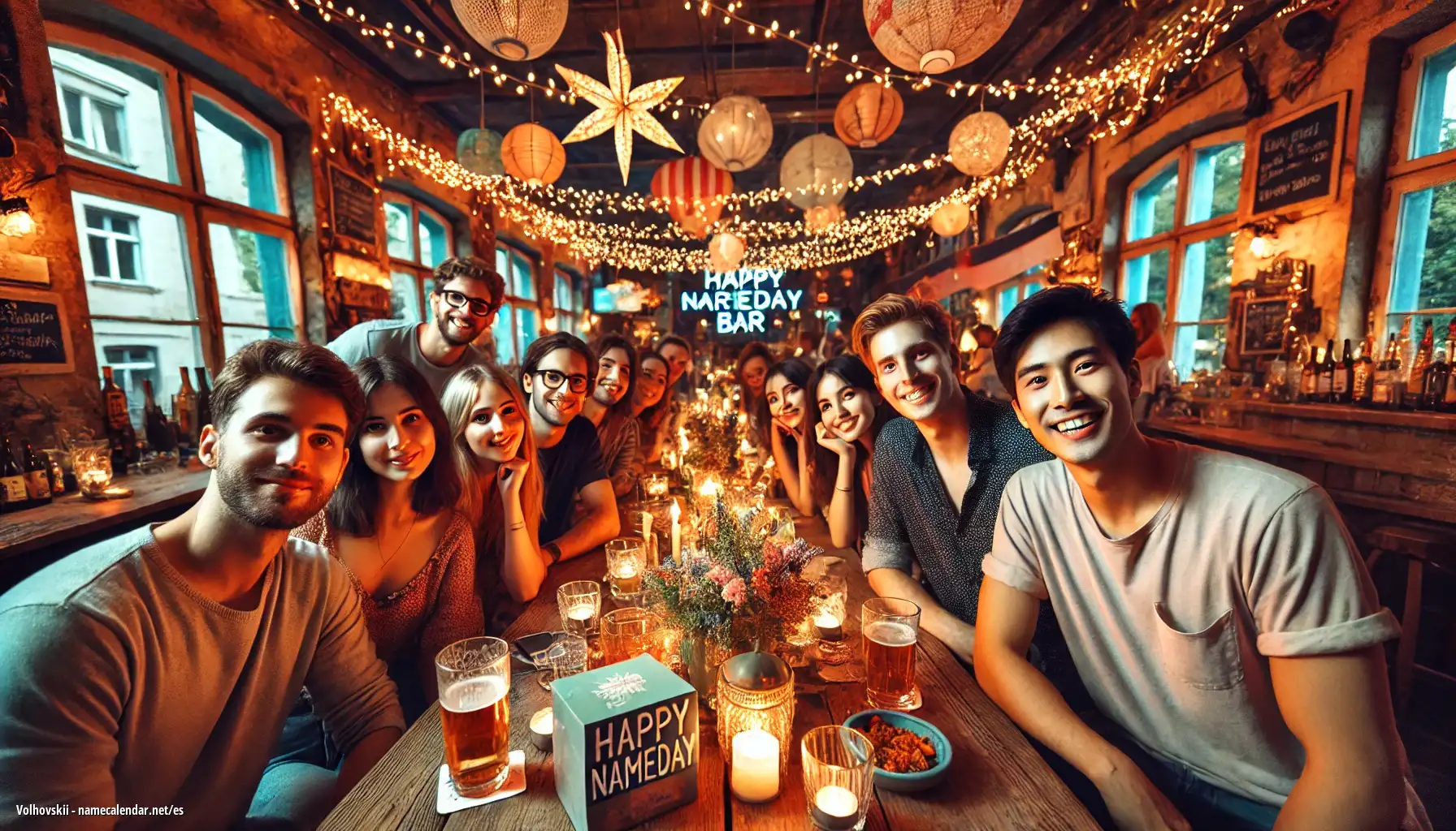 Celebración del onomástico y del nombre - Volhovskii