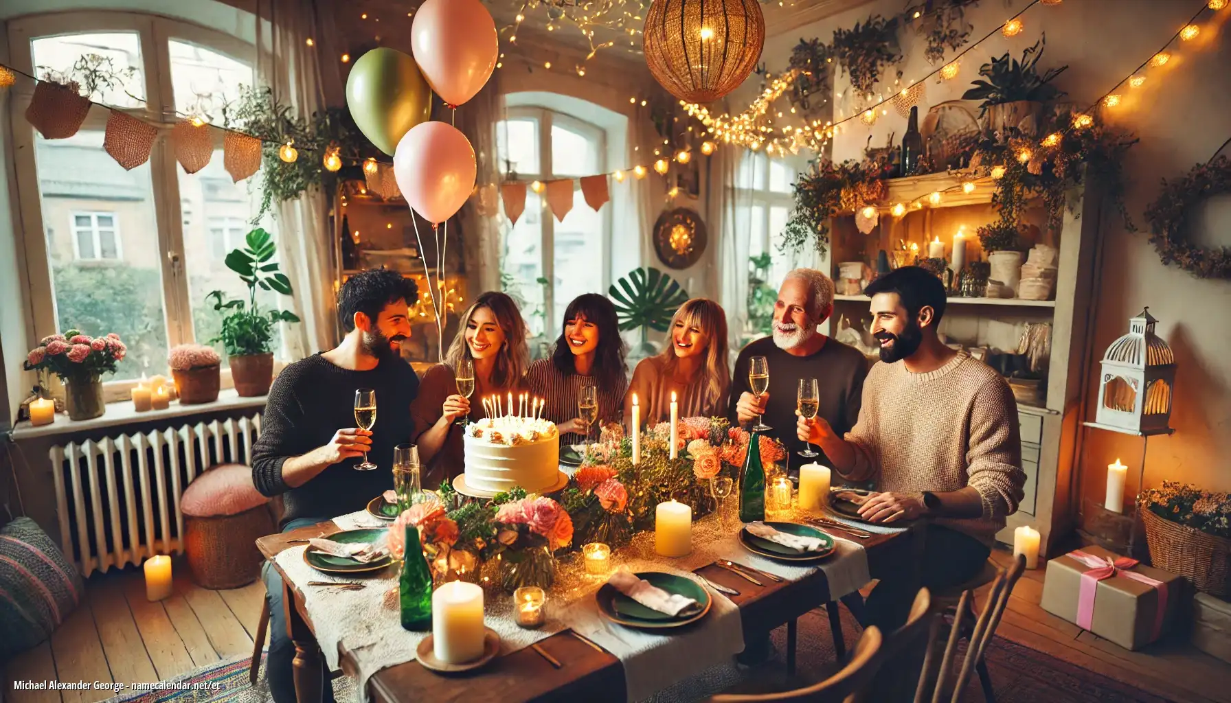 Nimepäeva ja nime tähistamine - Michael Alexander George