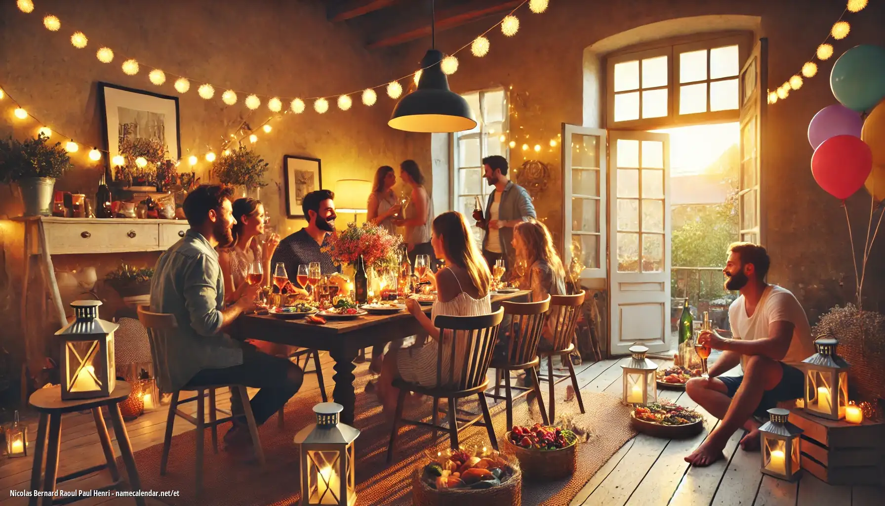 Nimepäeva ja nime tähistamine - Nicolas Bernard Raoul Paul Henri