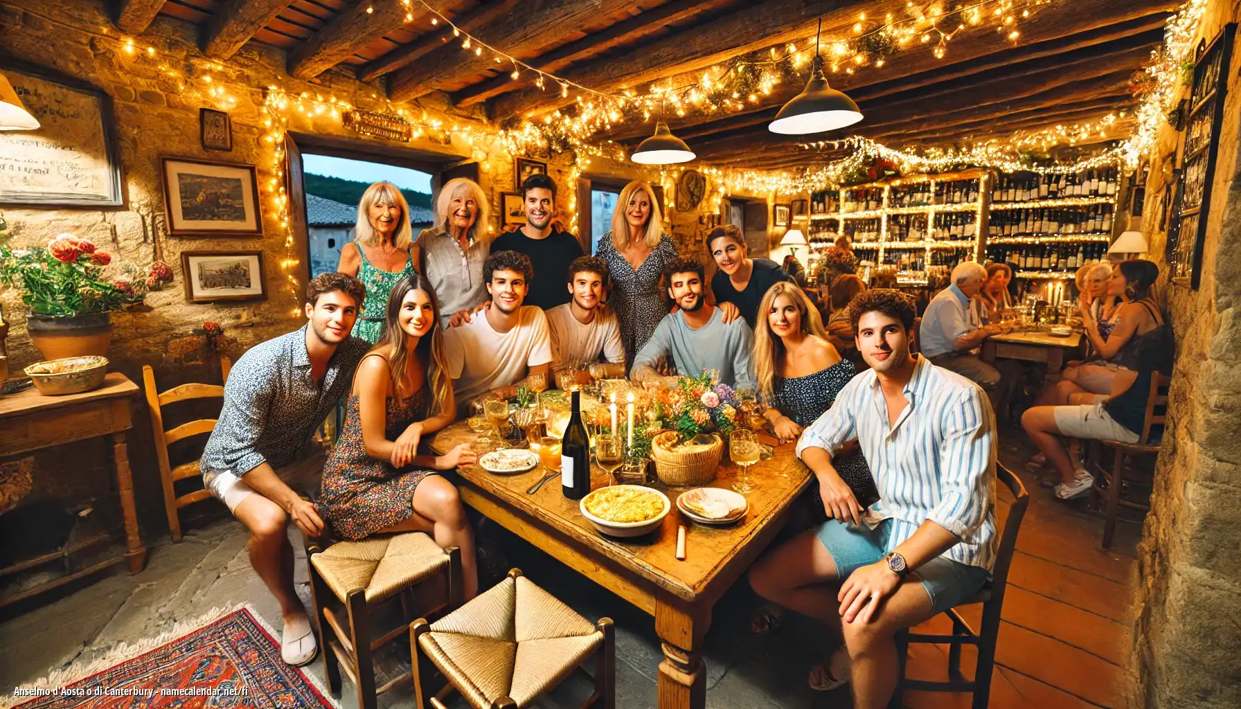 Nimipäivän ja nimen juhliminen - Anselmo d'Aosta o di Canterbury