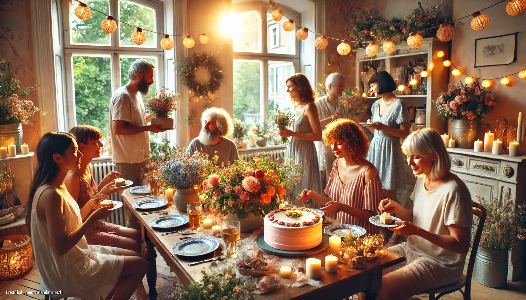 Nimipäivän ja nimen juhliminen - Cristóbal