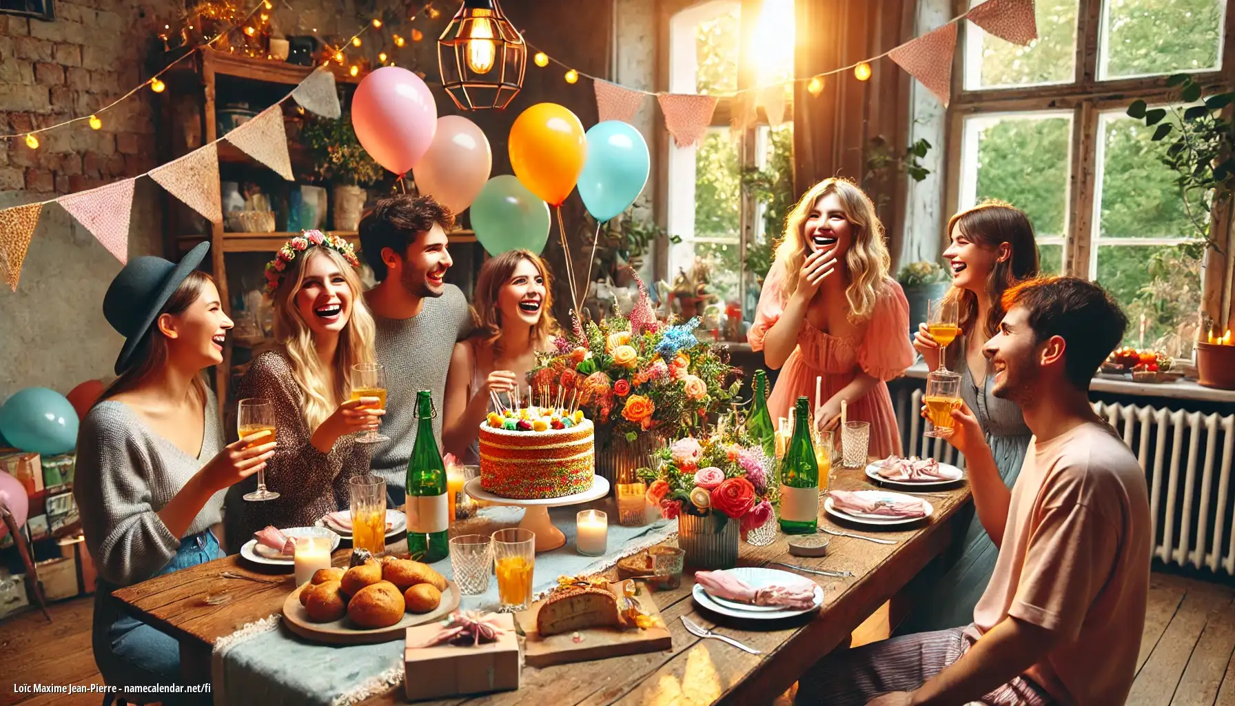 Nimipäivän ja nimen juhliminen - Loïc Maxime Jean-Pierre