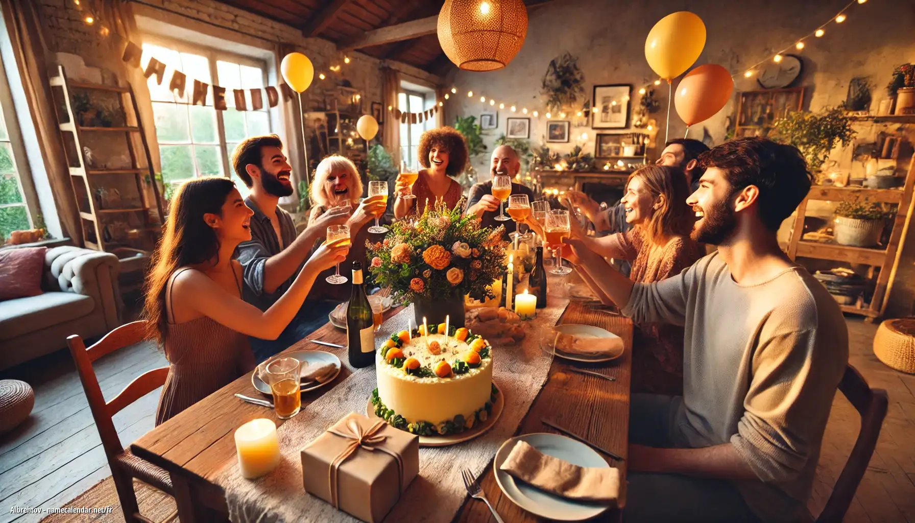 Célébration du jour du nom et du nom - Albrehtov