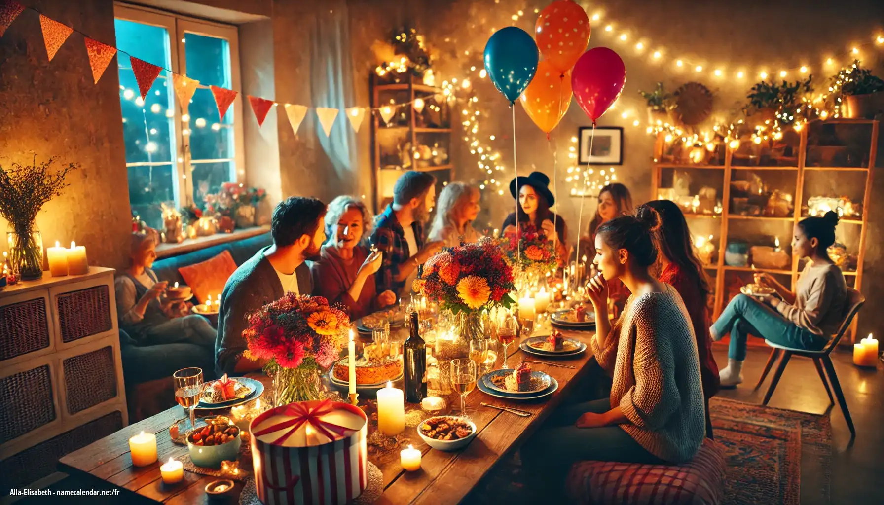 Célébration du jour du nom et du nom - Alla-Elisabeth