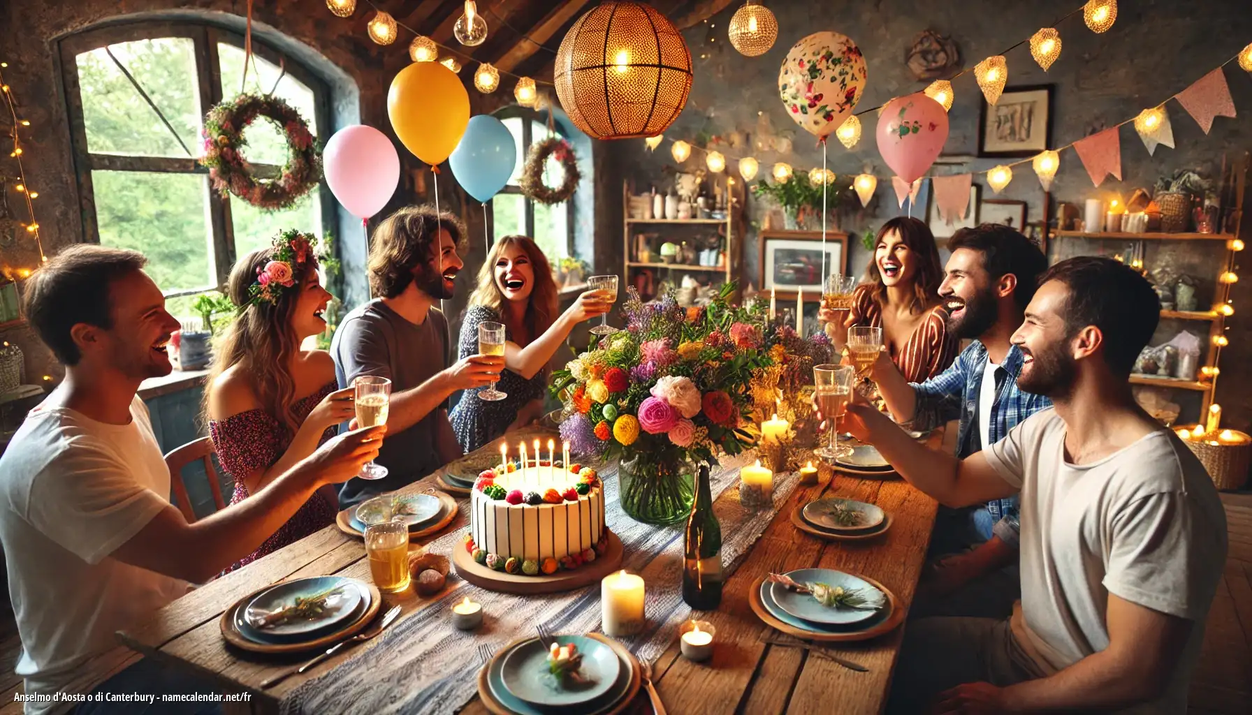 Célébration du jour du nom et du nom - Anselmo d'Aosta o di Canterbury