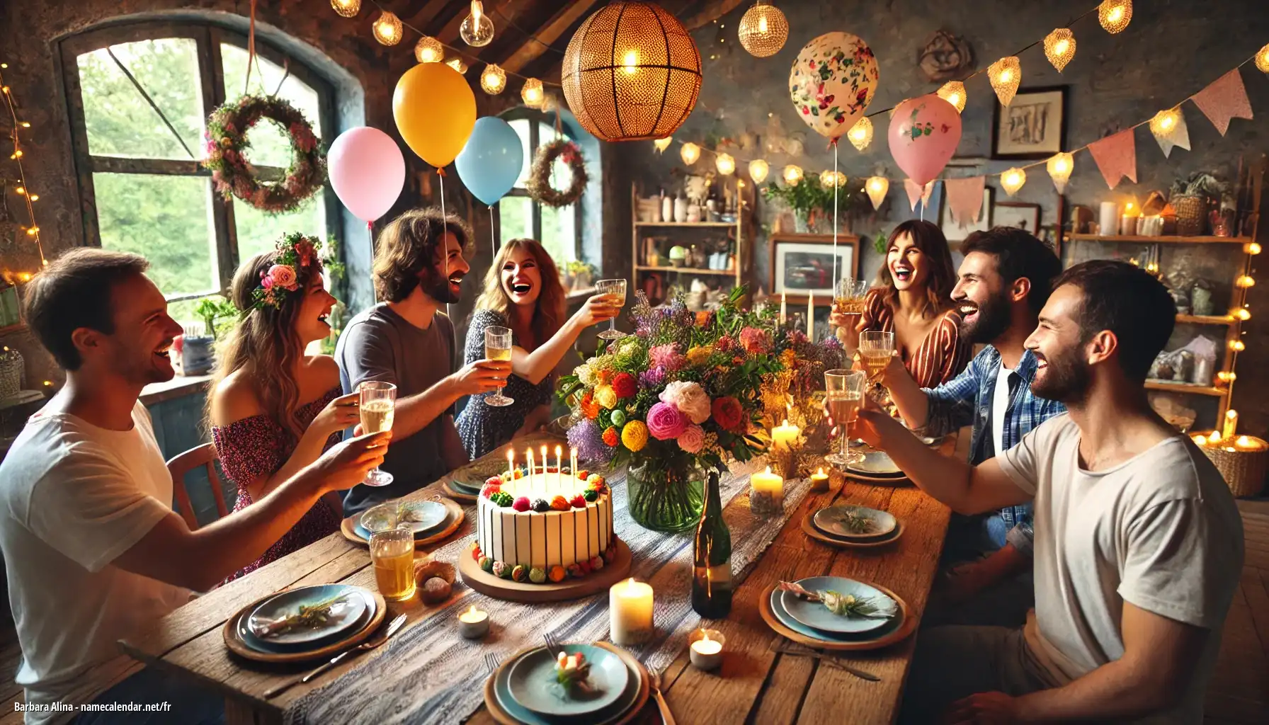 Célébration du jour du nom et du nom - Barbara Alina