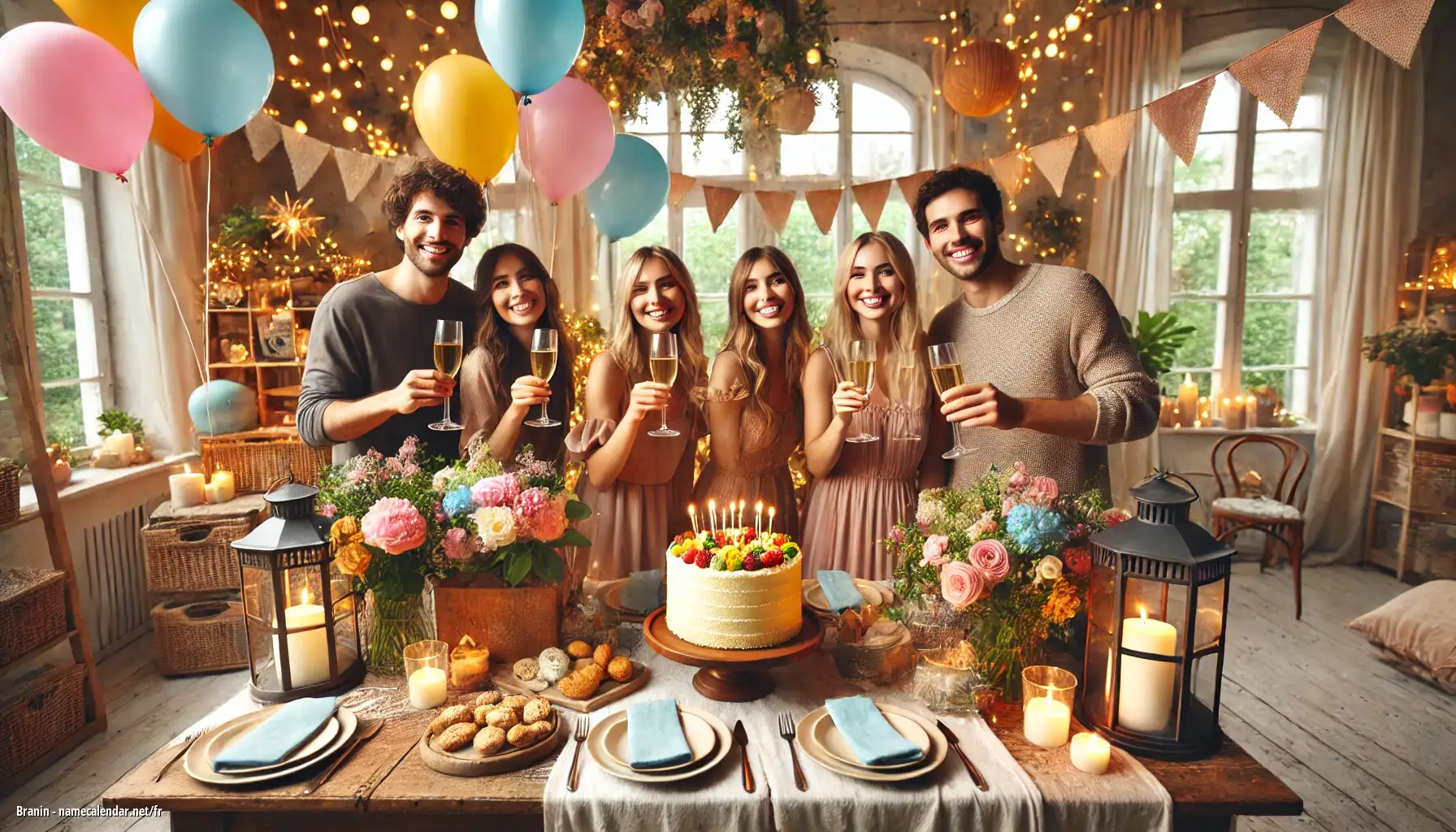 Célébration du jour du nom et du nom - Branin