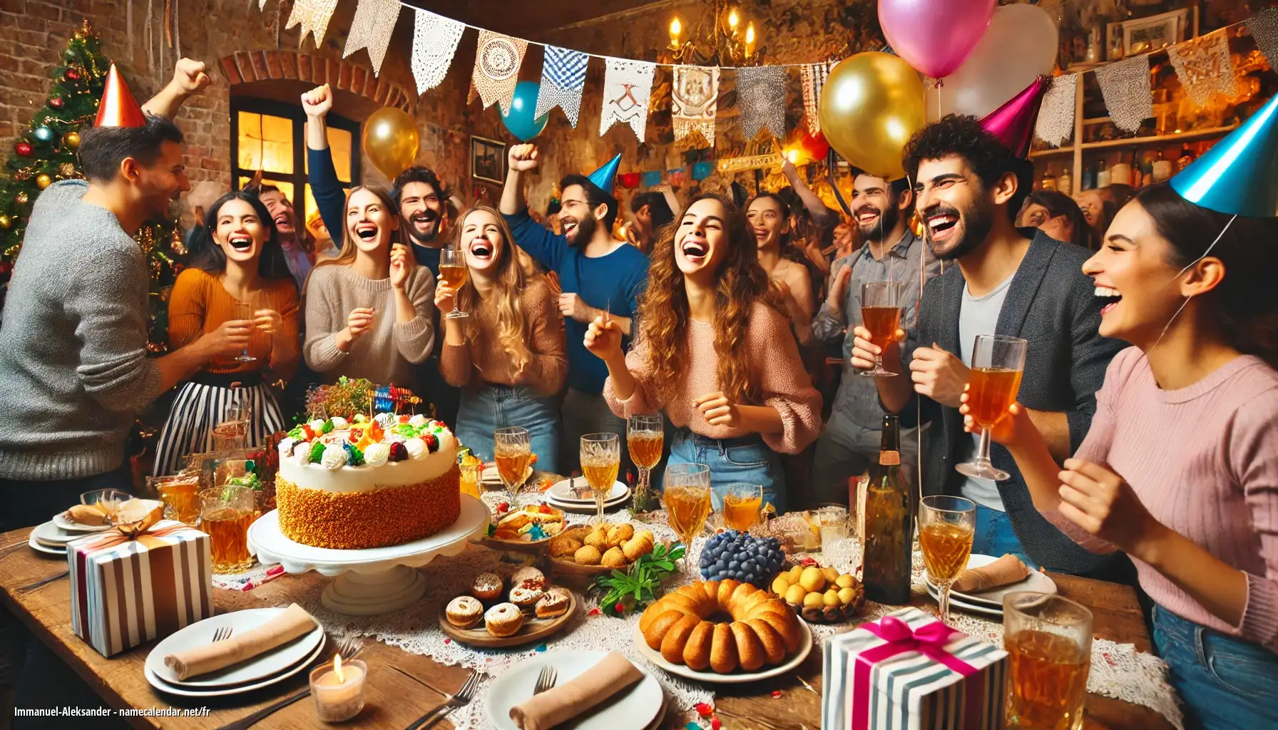 Célébration du jour du nom et du nom - Immanuel-Aleksander