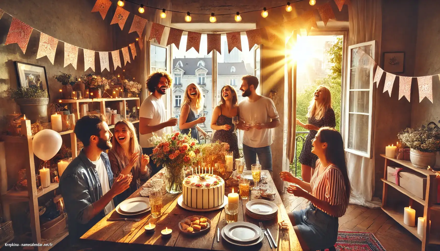 Célébration du jour du nom et du nom - Krepkina