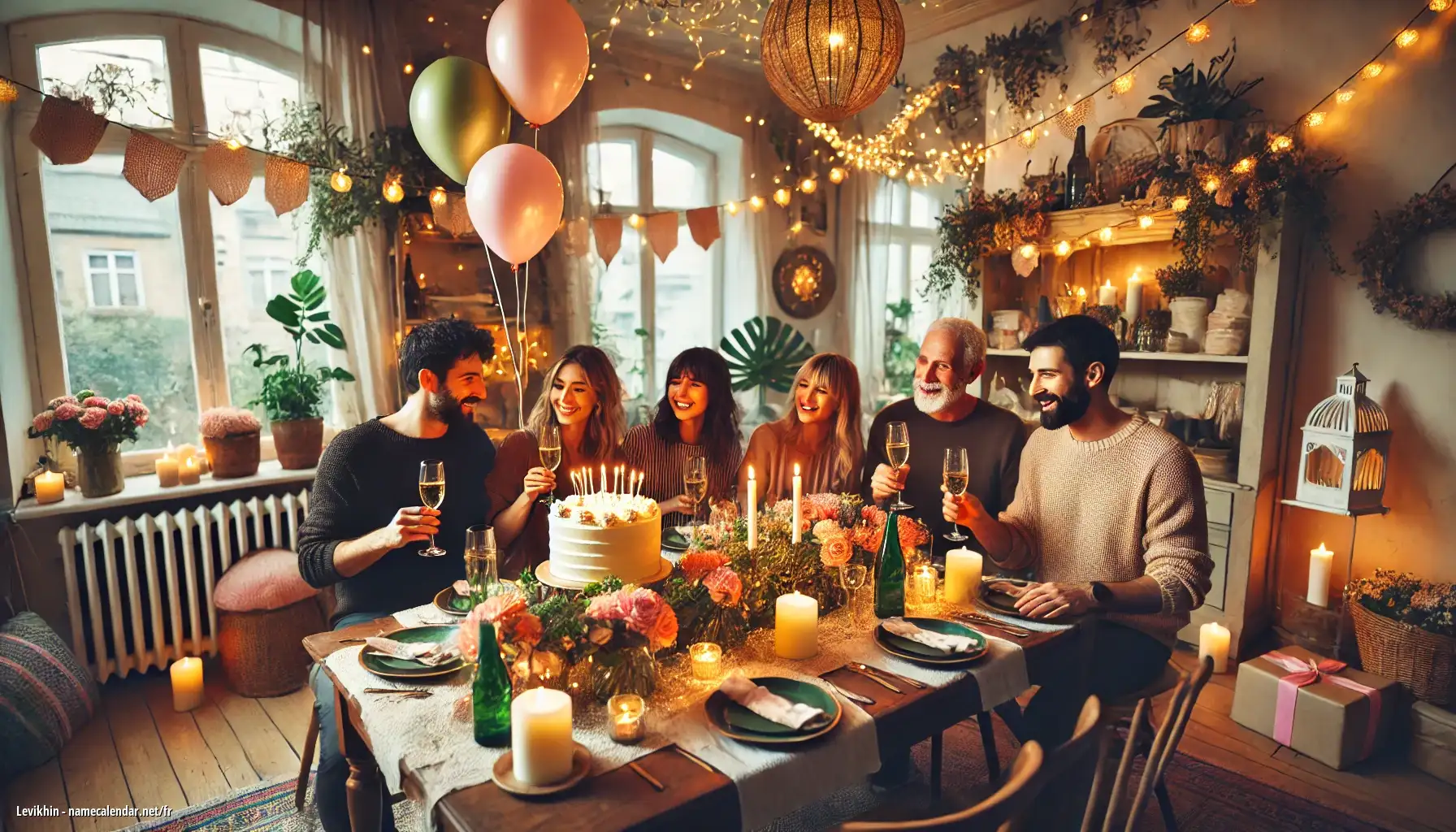 Célébration du jour du nom et du nom - Levikhin