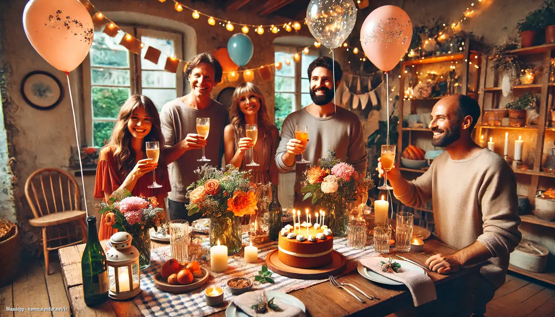 Célébration du jour du nom et du nom - Maaslepp