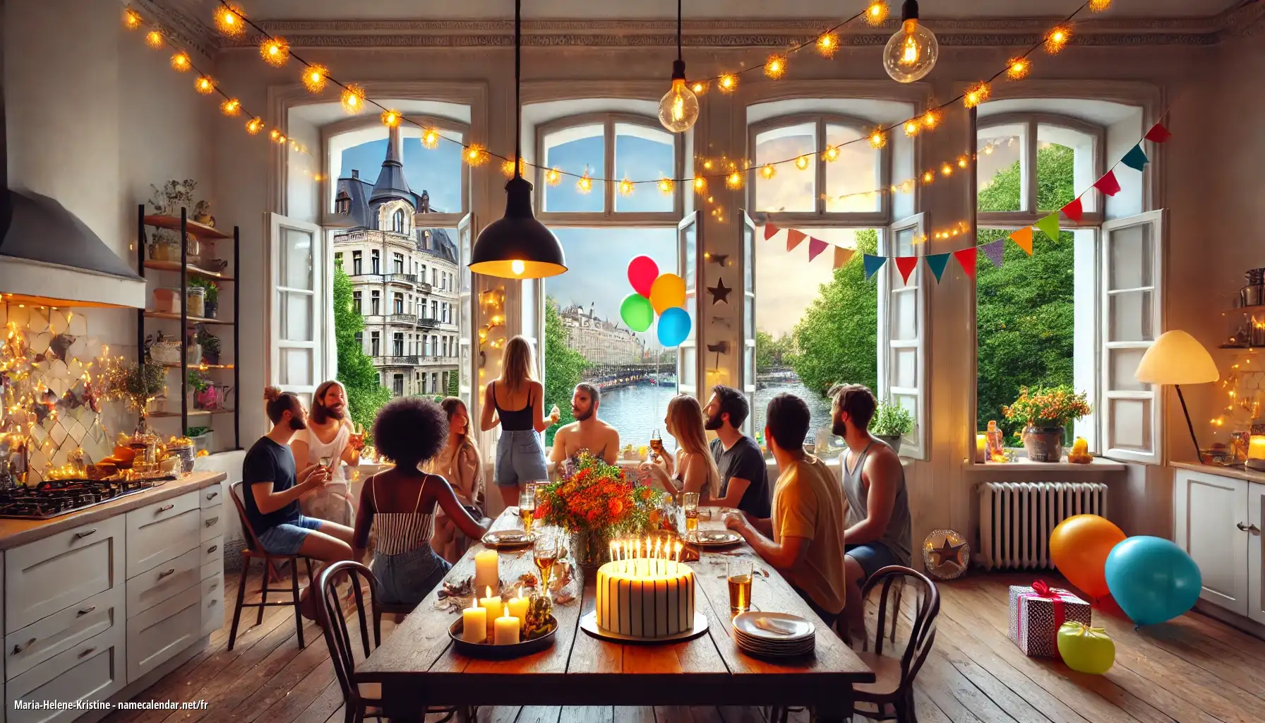 Célébration du jour du nom et du nom - Maria-Helene-Kristine