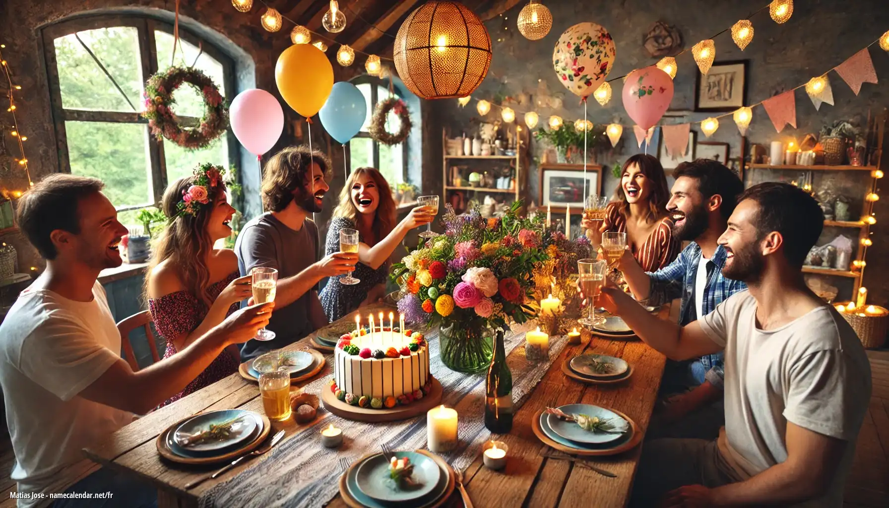 Célébration du jour du nom et du nom - Matias Jose