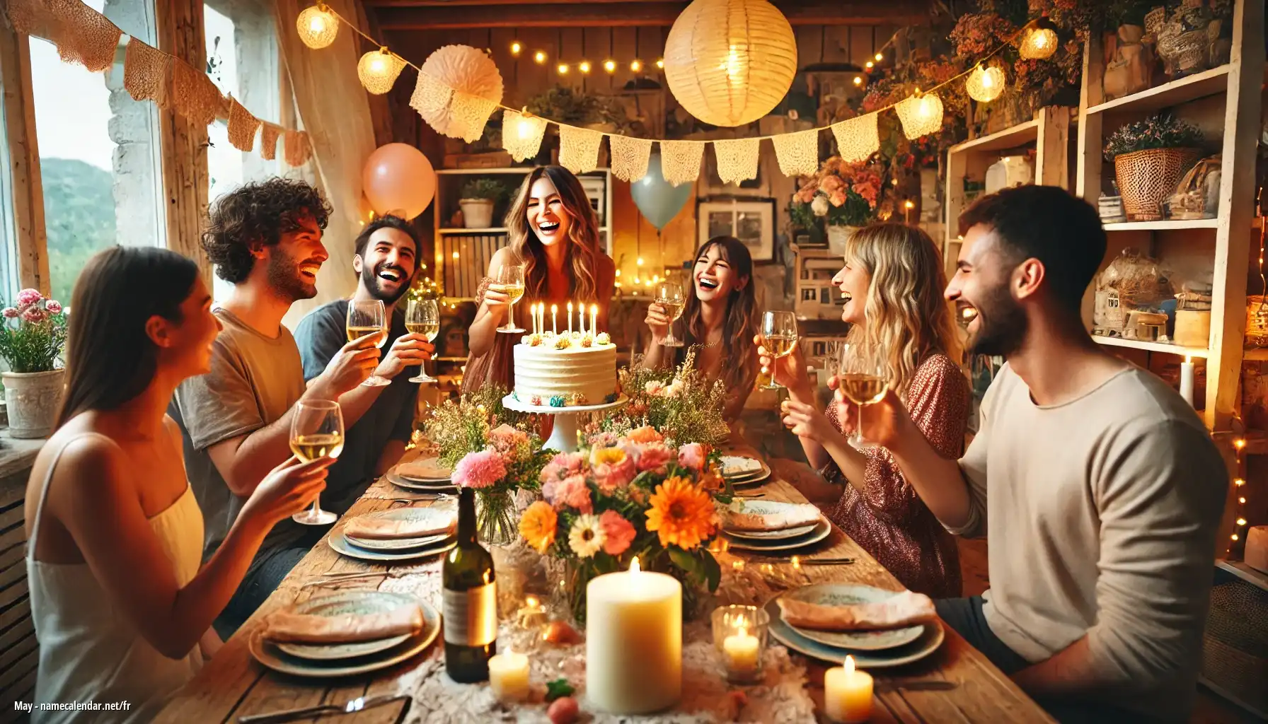 Célébration du jour du nom et du nom - May