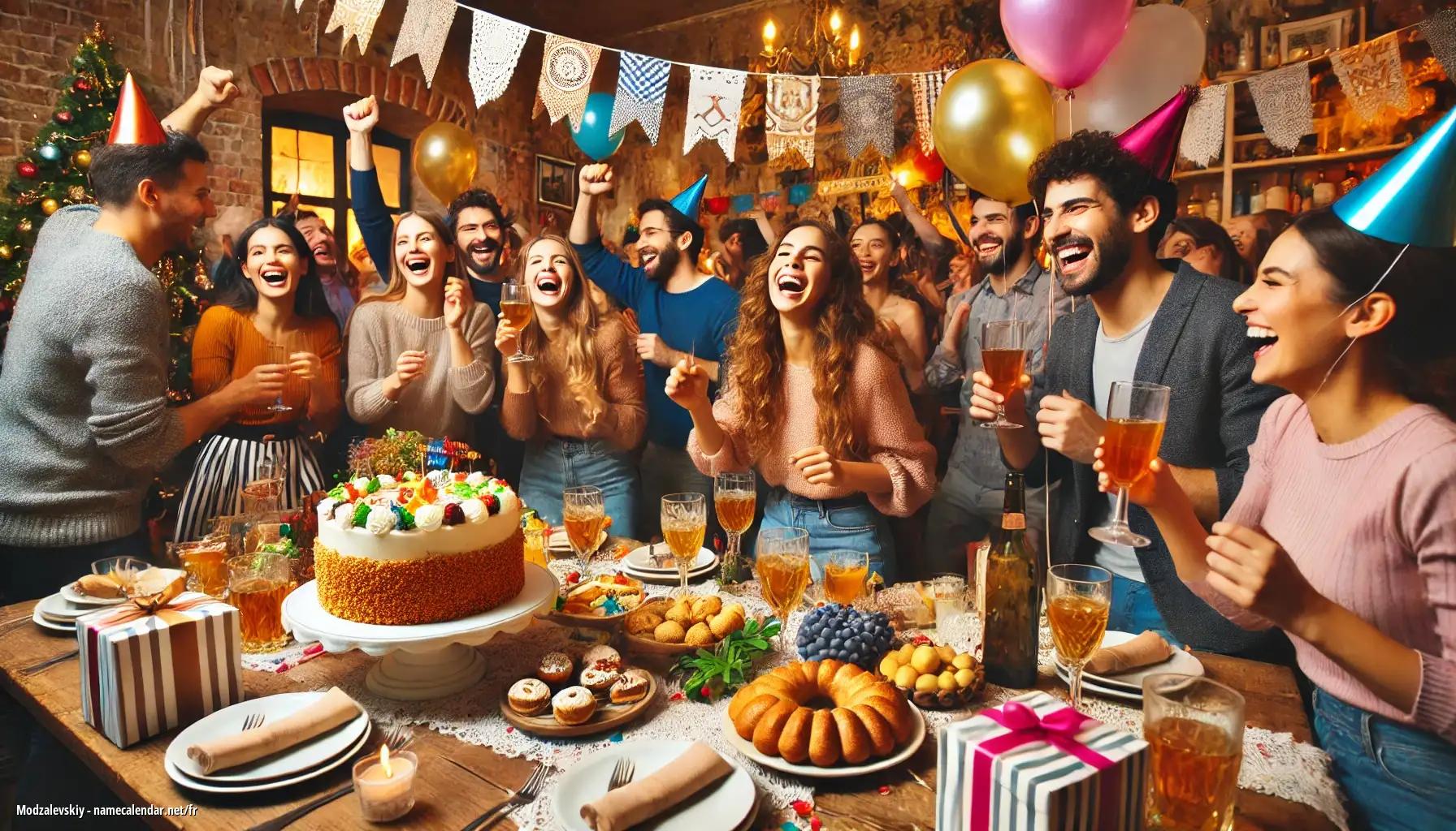 Célébration du jour du nom et du nom - Modzalevskiy