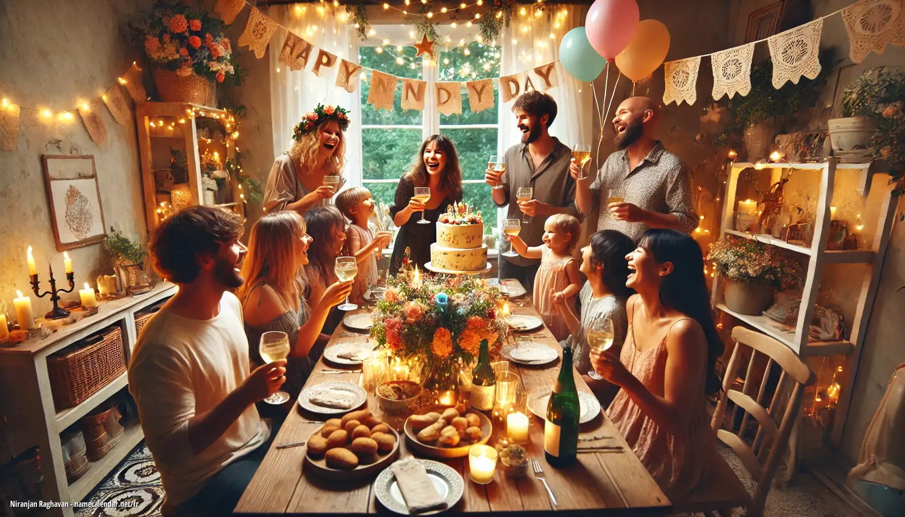 Célébration du jour du nom et du nom - Niranjan Raghavan