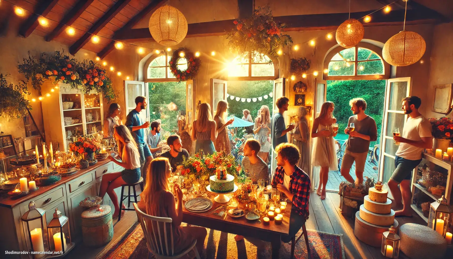 Célébration du jour du nom et du nom - Shodimurodov