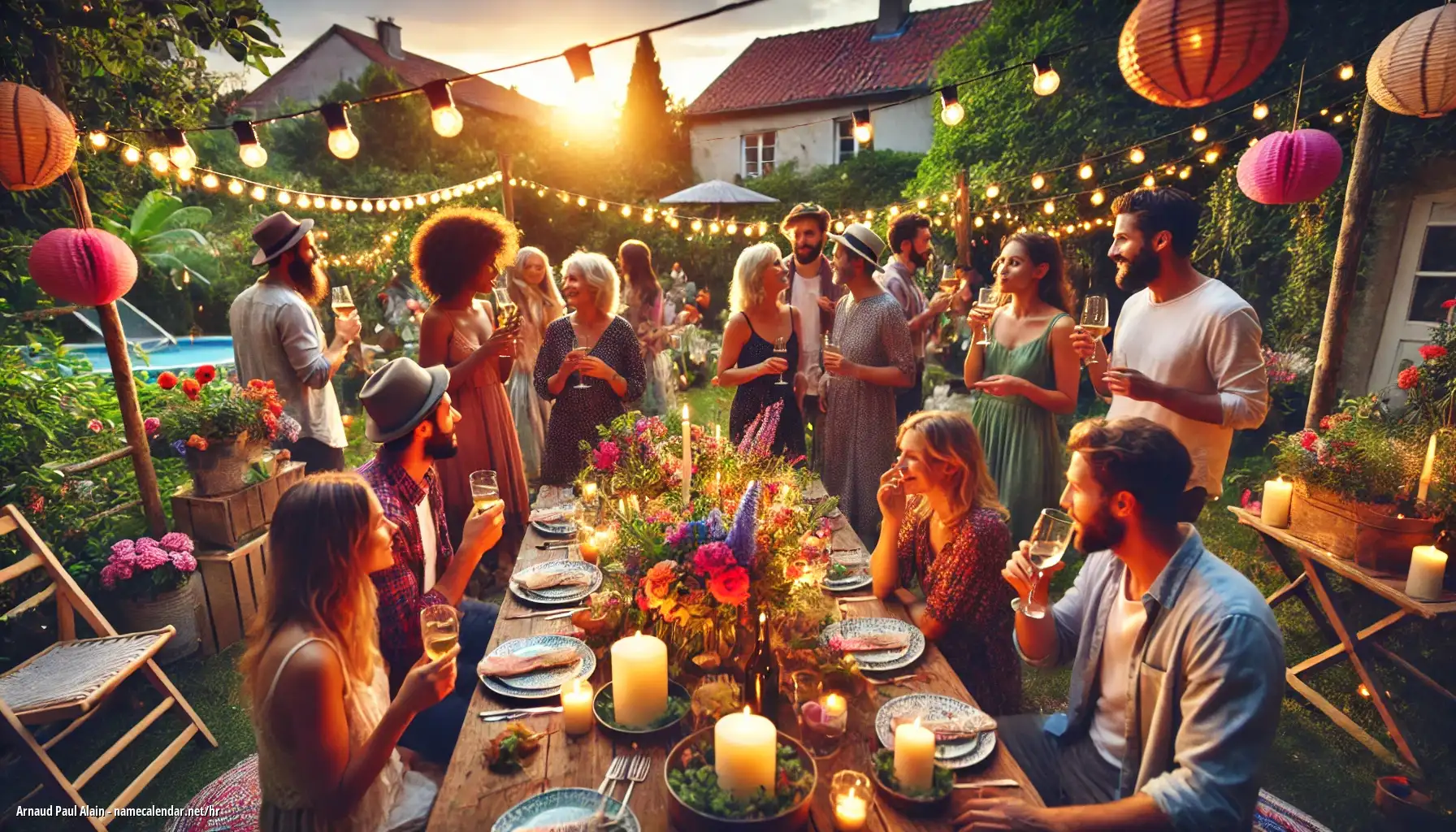 Proslava imendana i imendana - Arnaud Paul Alain