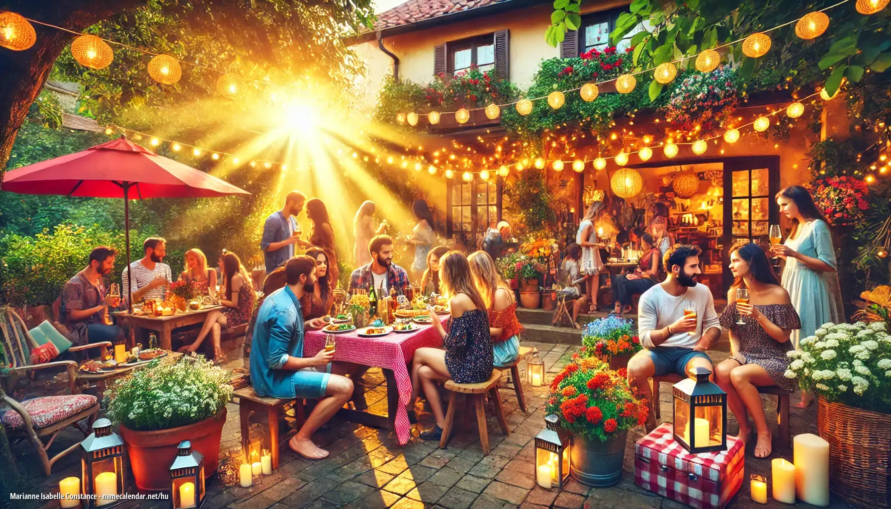 Névnap és név megünneplése - Marianne Isabelle Constance