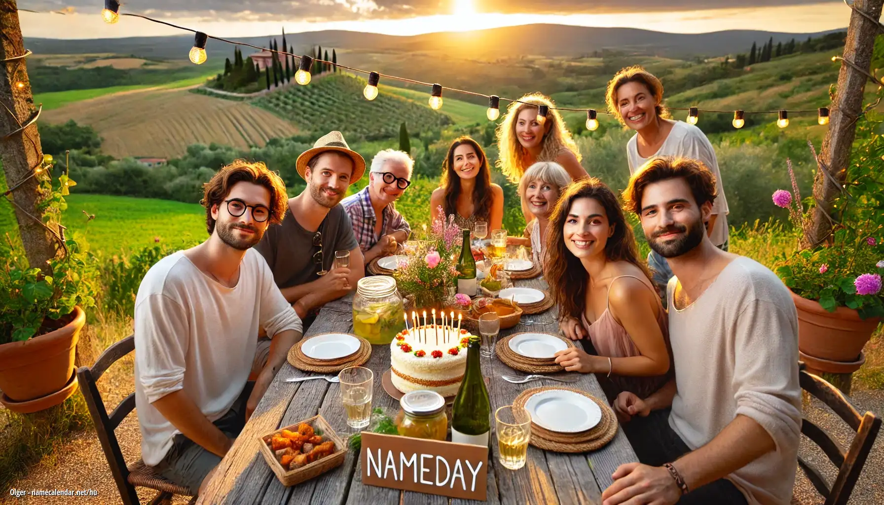 Névnap és név megünneplése - Olger