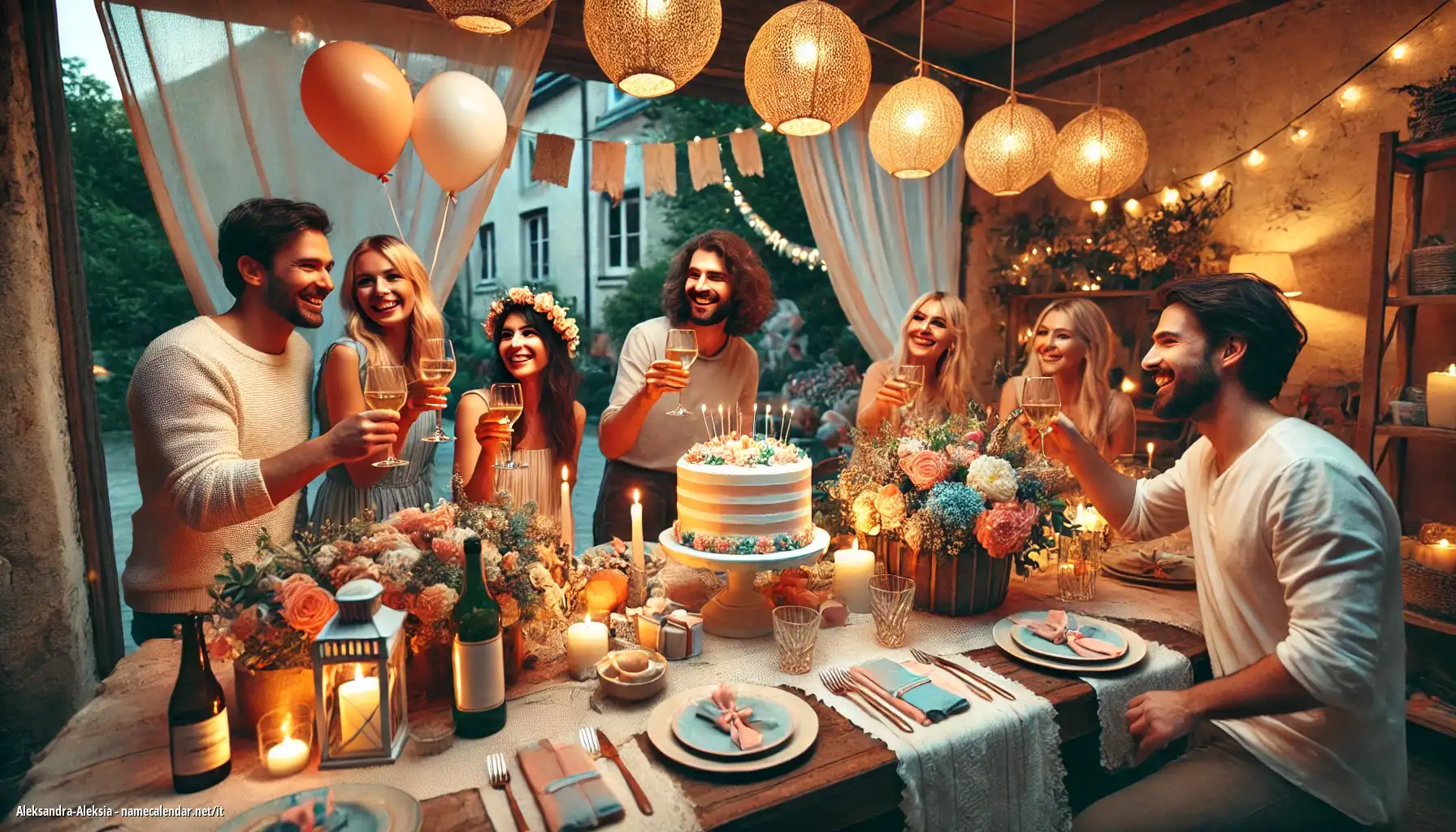 Celebrazione dell'onomastico e del nome - Aleksandra-Aleksia