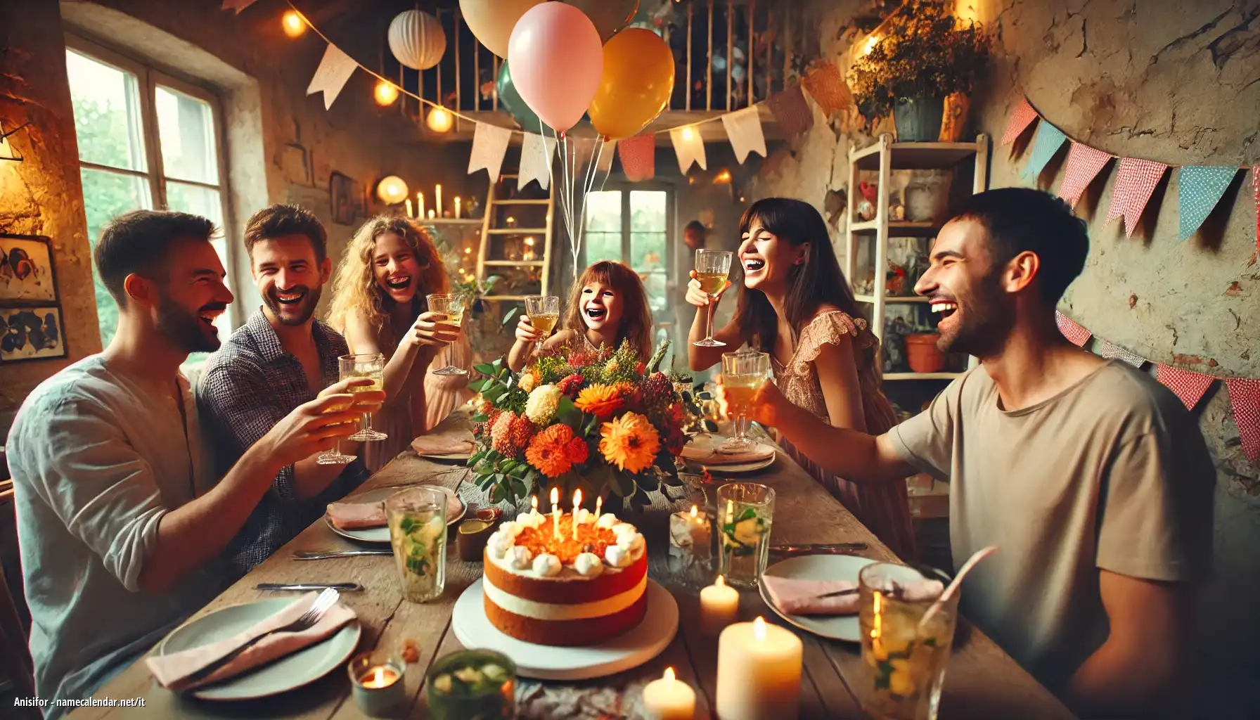 Celebrazione dell'onomastico e del nome - Anisifor