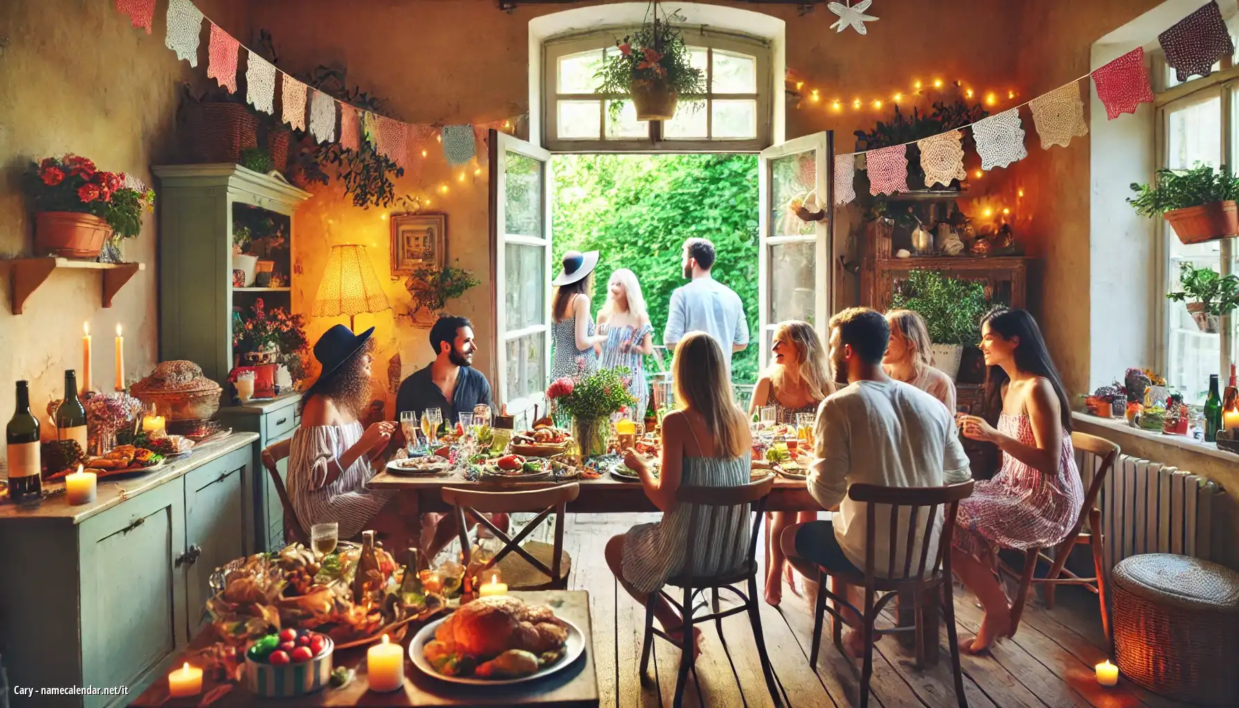 Celebrazione dell'onomastico e del nome - Cary