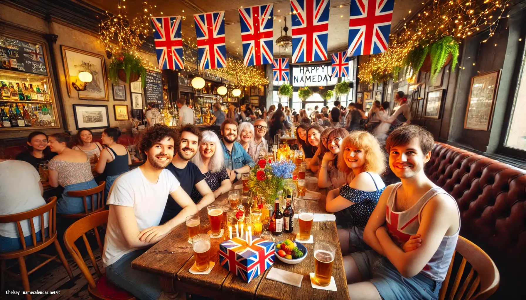 Celebrazione dell'onomastico e del nome - Chelsey