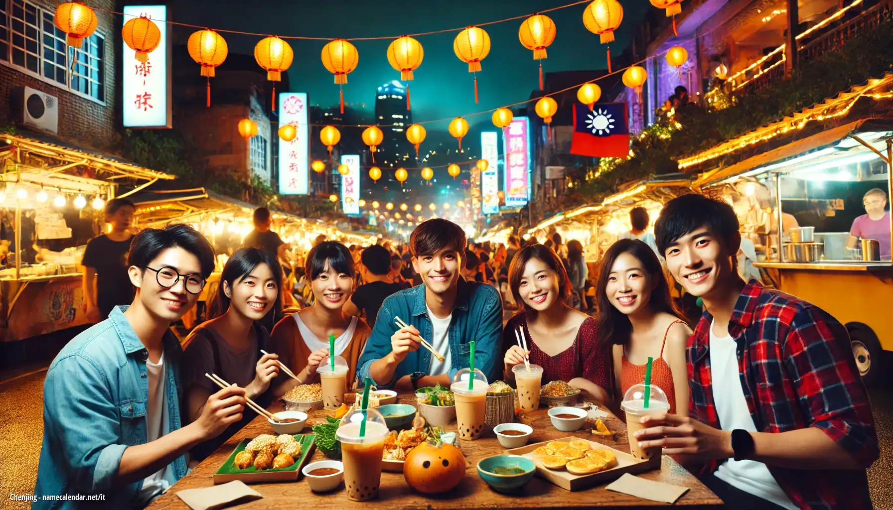 Celebrazione dell'onomastico e del nome - Chenjing