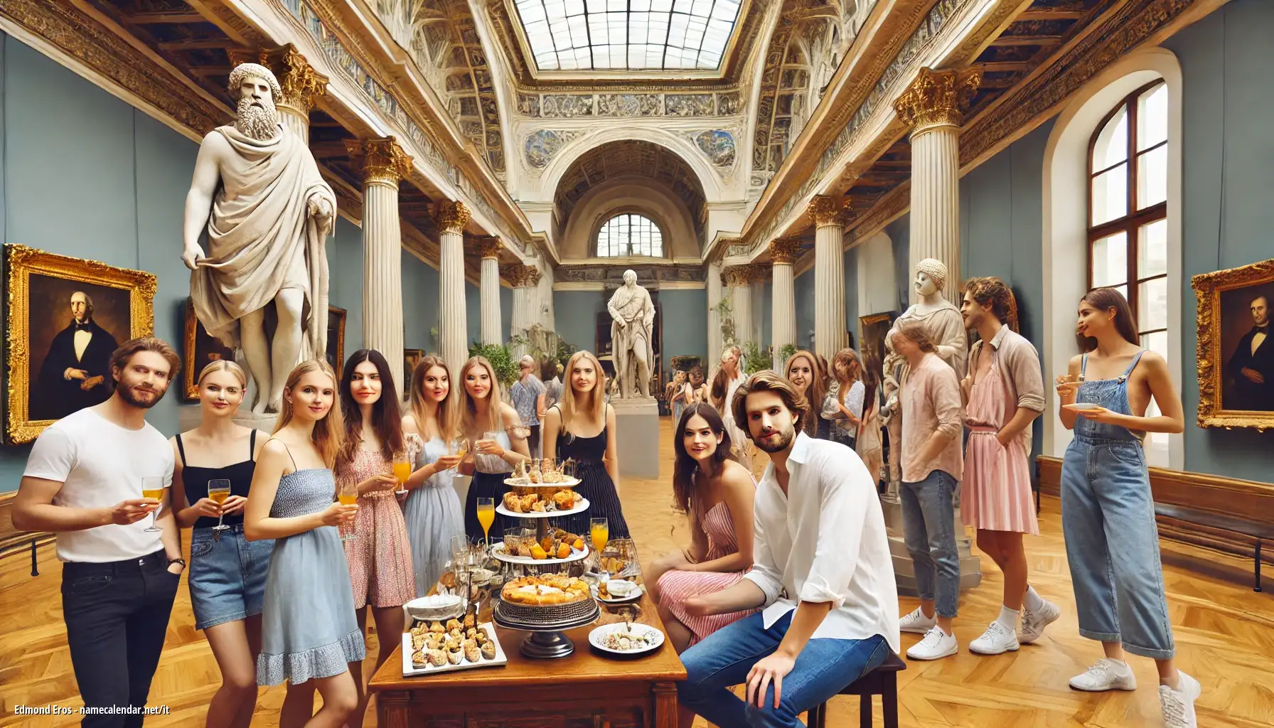 Celebrazione dell'onomastico e del nome - Edmond Eros