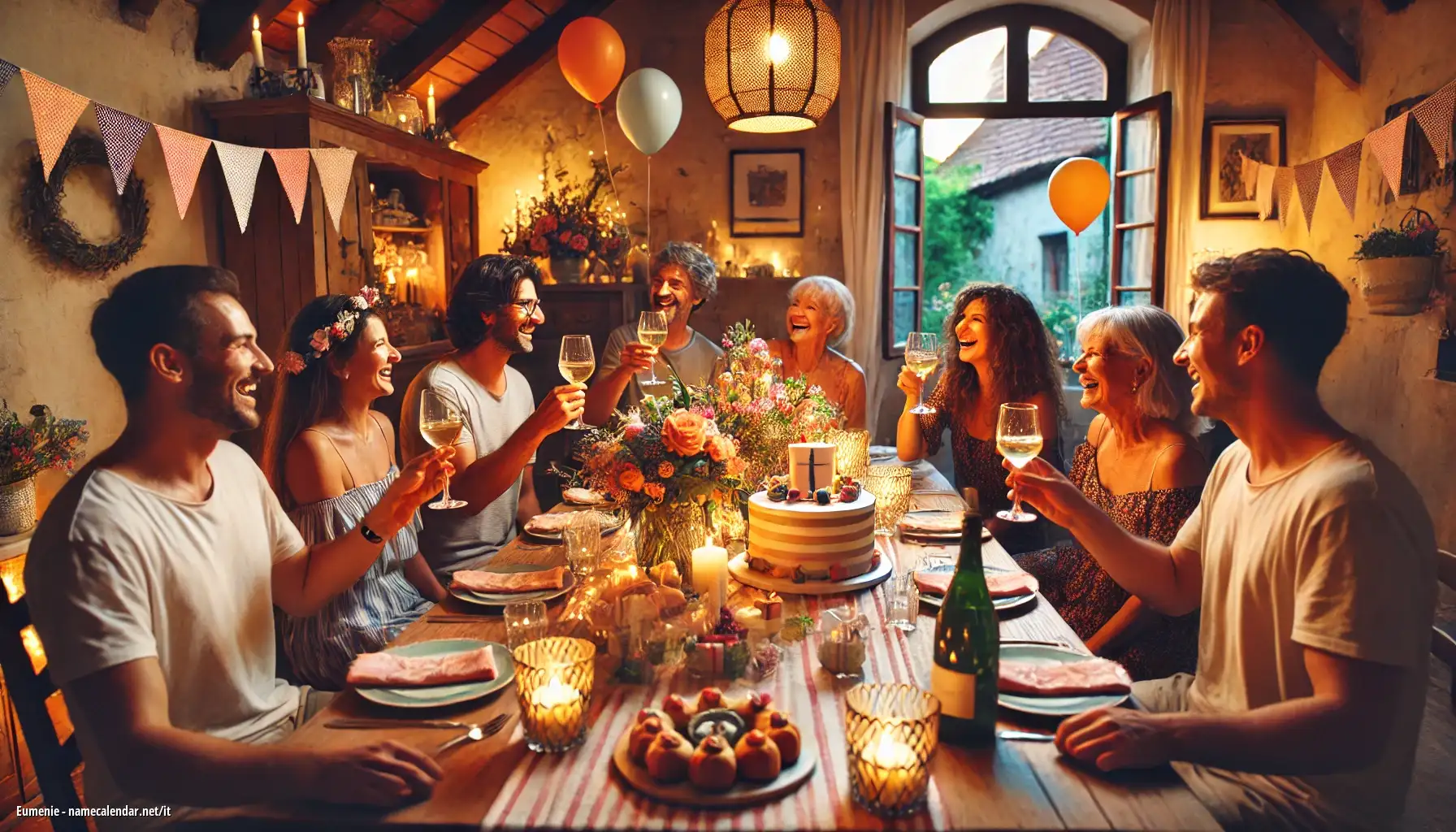 Celebrazione dell'onomastico e del nome - Eumenie