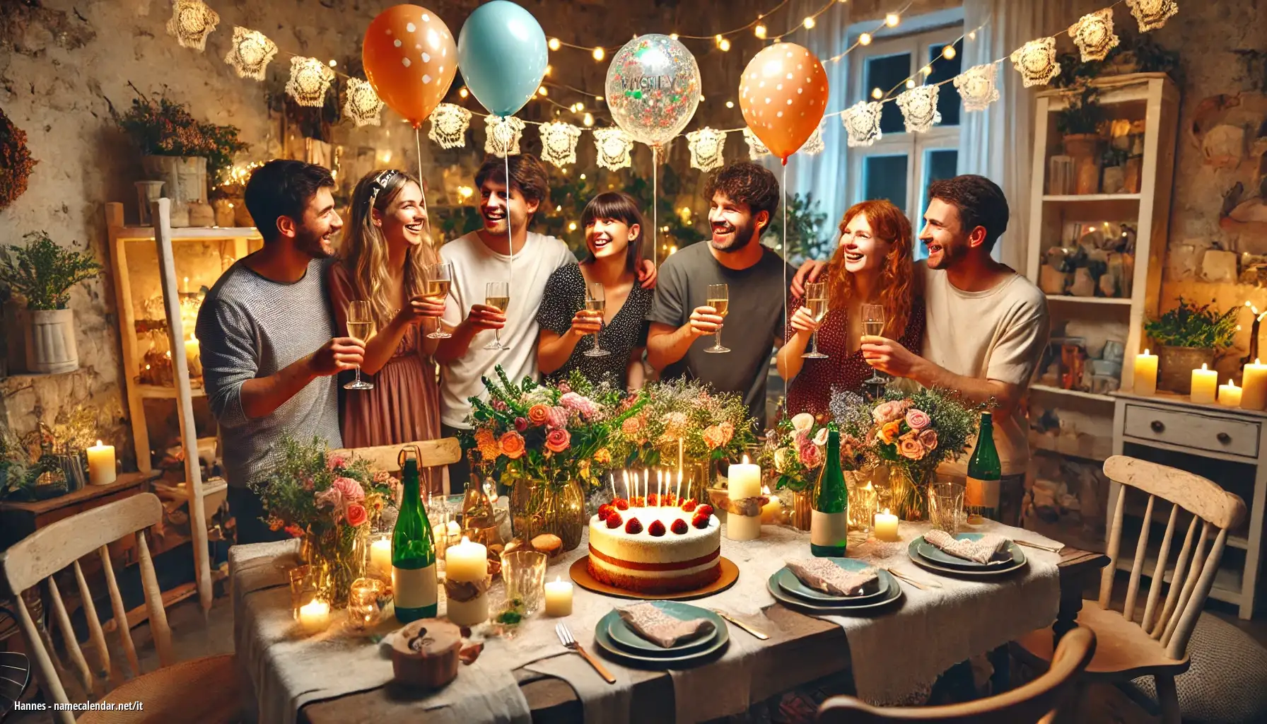 Celebrazione dell'onomastico e del nome - Hannes