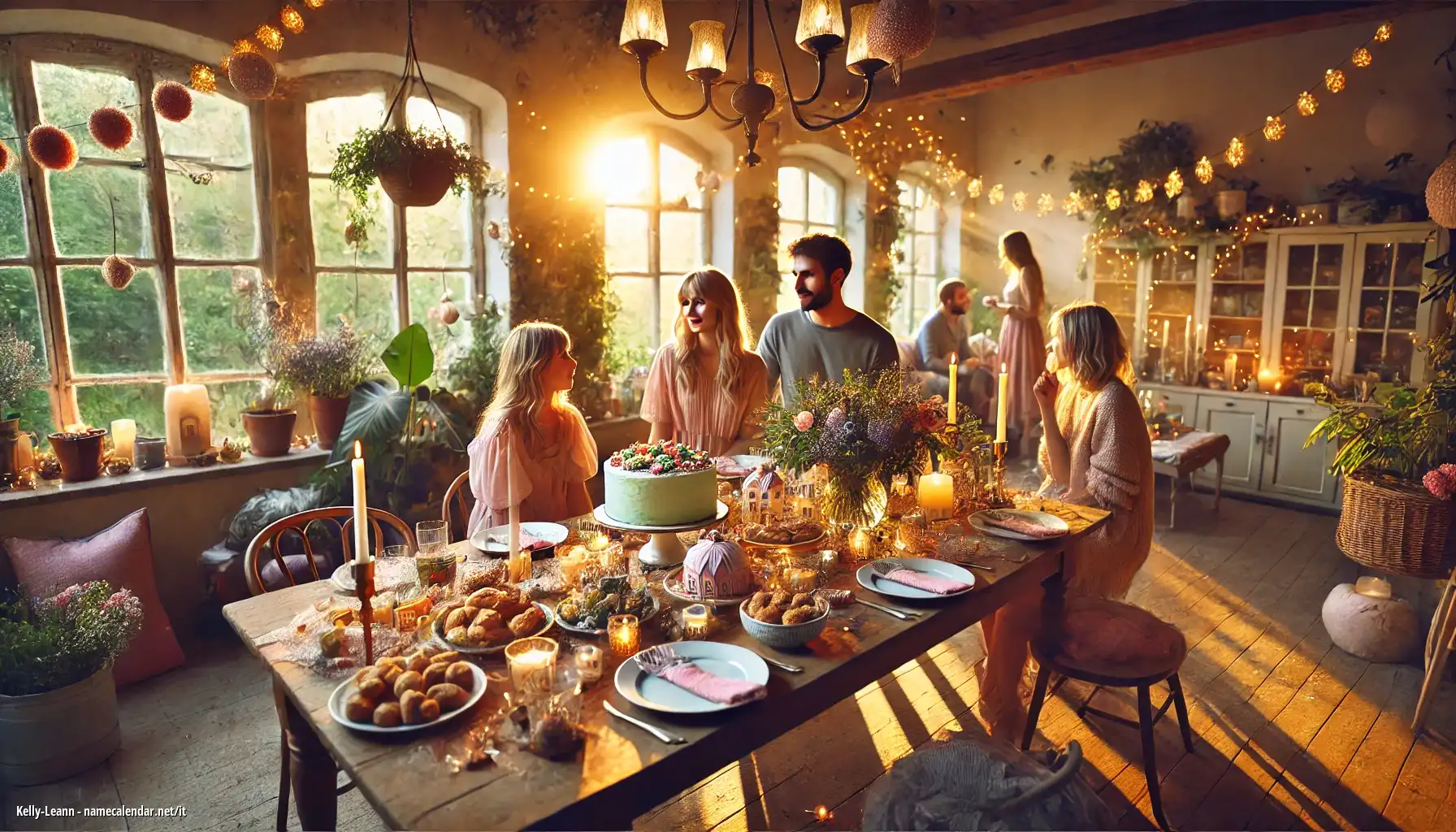 Celebrazione dell'onomastico e del nome - Kelly-Leann